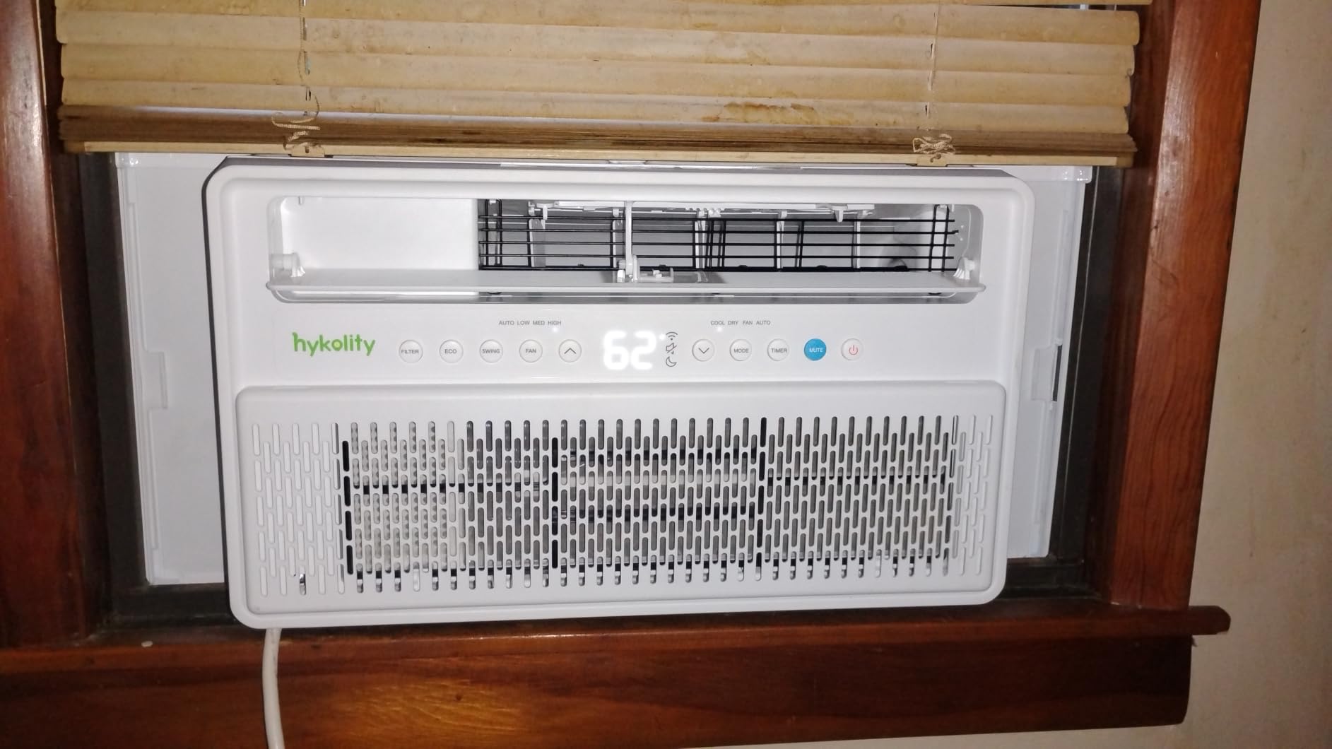 Hykolity WiFi Enabled Portable Air Conditioner 14,000 BTU with Exhaust Hose, Cools Up to 700 Sq.Ft, 42dB Dual Motor 5-in-1 Smart AC Unit with Cool, Fan, Dehumidifier, 24H Timer & Sleep Mode customer photo 1