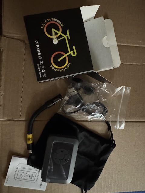Mini Bike Tire Pump, 120PSI Electric Bicycle Pump with Digital Gauge, Auto Stop, 20s Fast Inflation Portable Air Pump with Presta & Schrader Valve for Road Bike, Mountain Bike, E-Bike, Scooter customer photo 2
