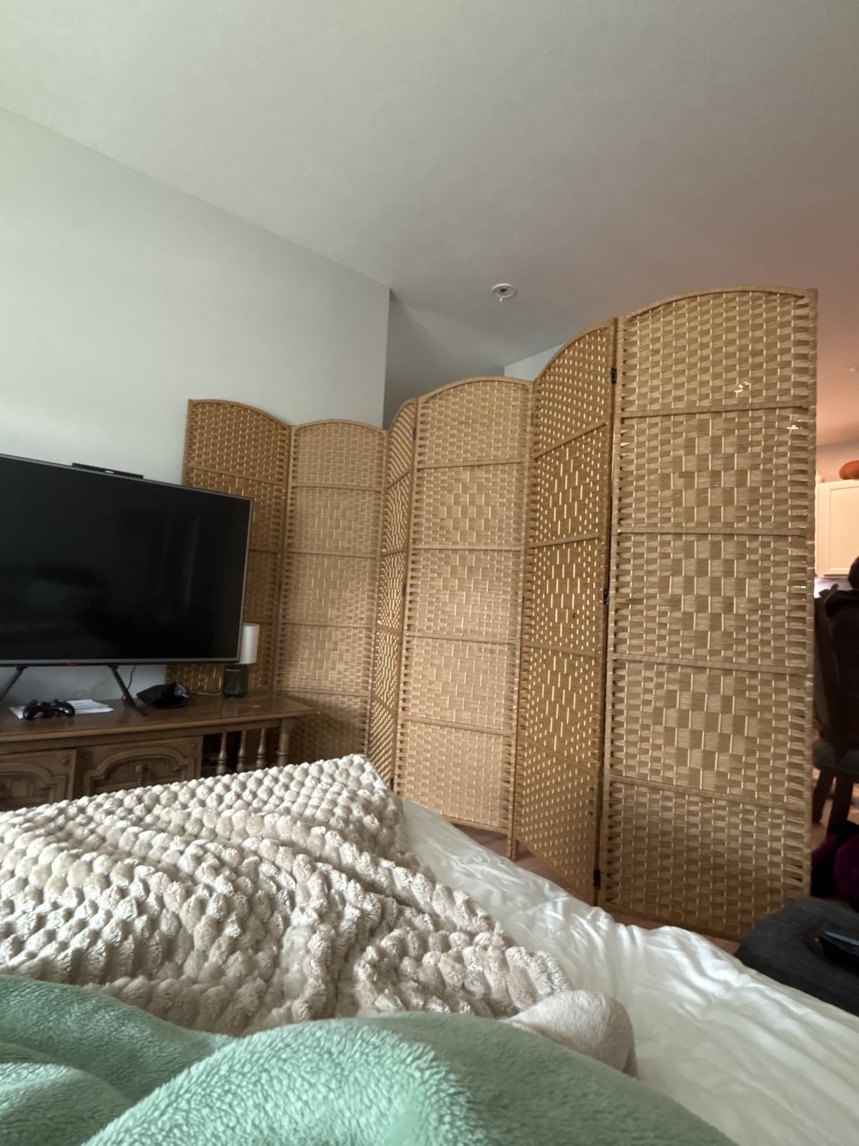 Outdoor Privacy Screen 6-Panel Folding Room Divider Space Partition | 67