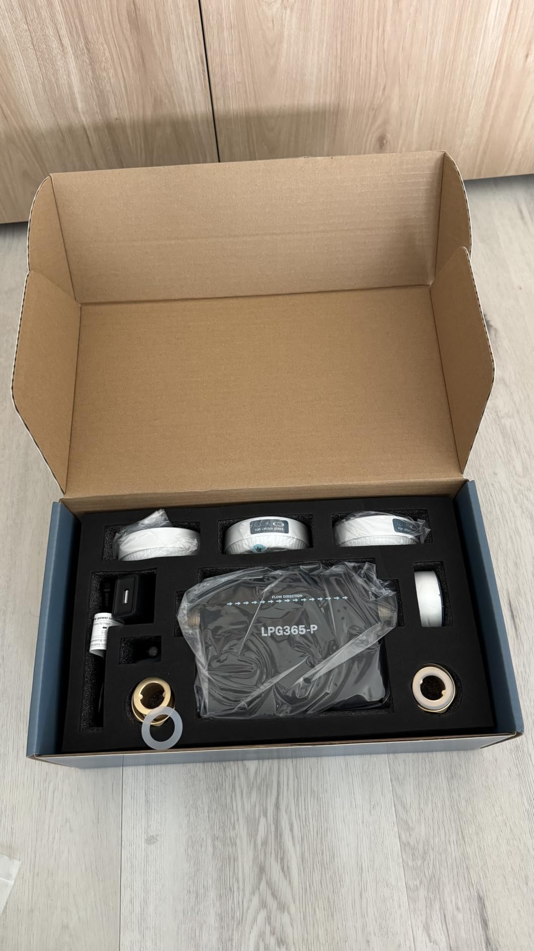 Frizzlife LPG365-P Smart Water Automatic Shutoff Valve W/ 3 Leak Sensors, 0.01 GPM Ultrasonic Micro Leak Detection, Wi-Fi/App Enabled Flow Meter, Pressure+Flow Monitor, 24/7 Water Usage Reports, 3/4