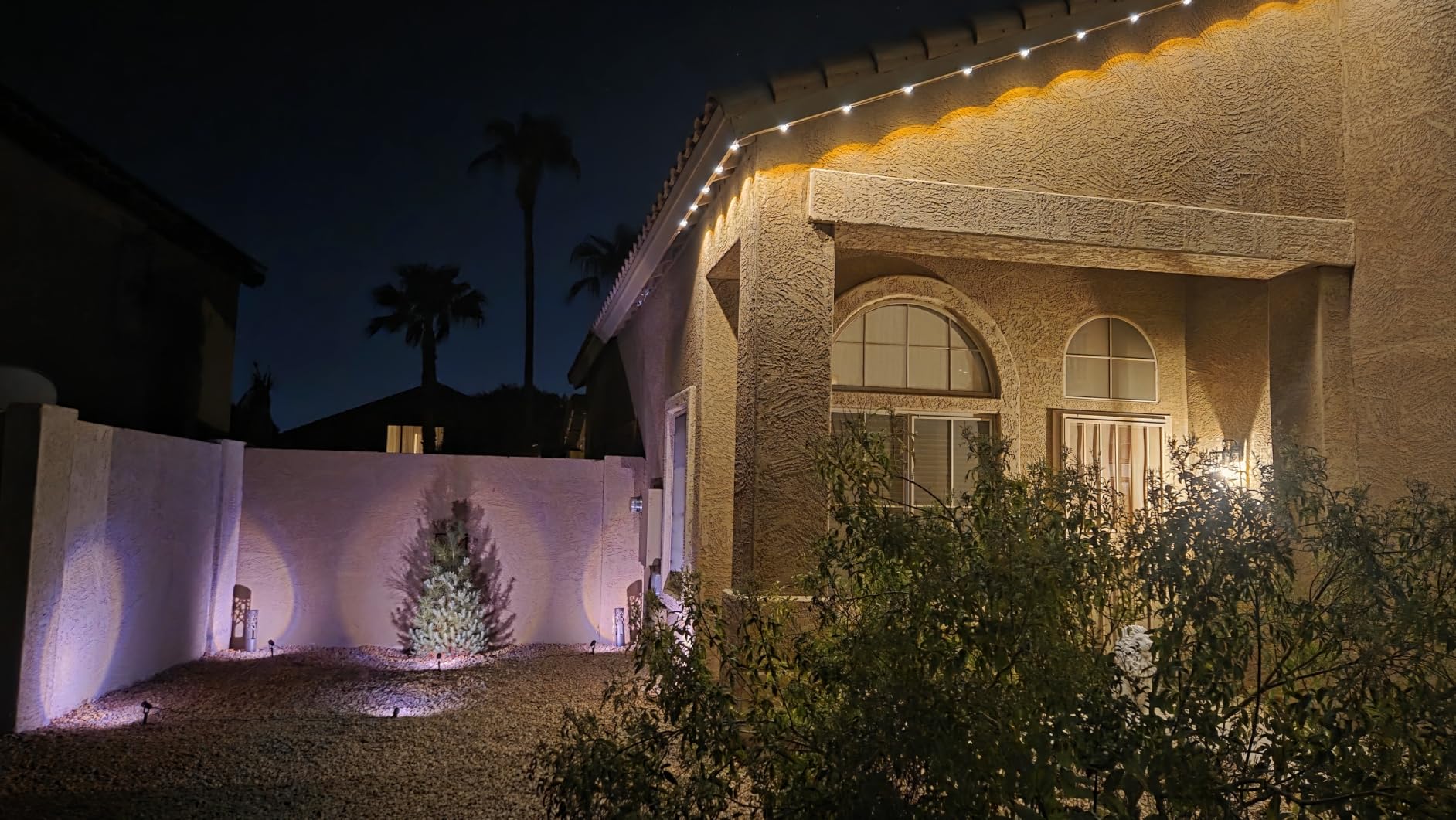 Lumary Smart Landscape Lights Gen2, 56FT Outdoor Spotlights, 6 Pack | RGBAIWW Color Changing, Warm White, IP65 Outdoor Rated, APP/Alexa/Google/Remote, 56FT Cable for Yard & Pathway customer photo 1