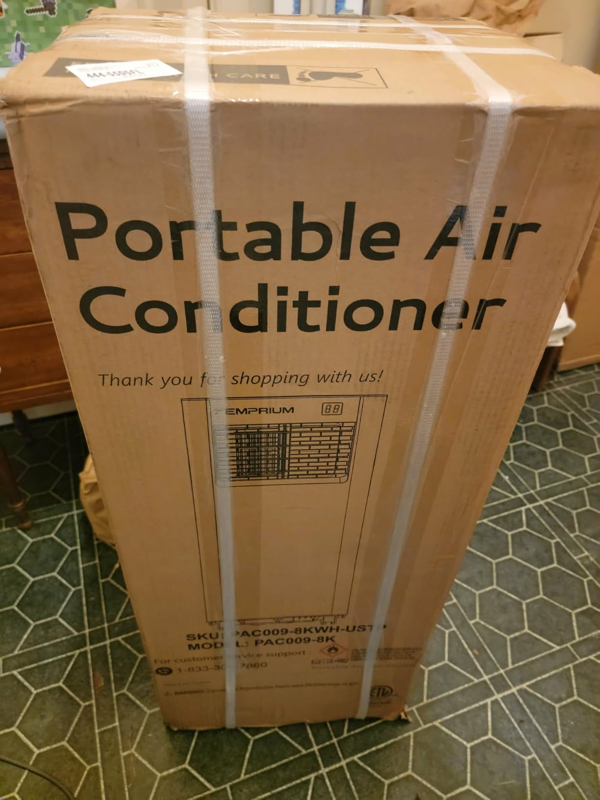 12,000 BTU Portable AC with Smart Control up to 600 Sq. Ft | Cool, Dry and Fan Modes Support Flexible Comfort Through Changing Room Conditions customer photo 2