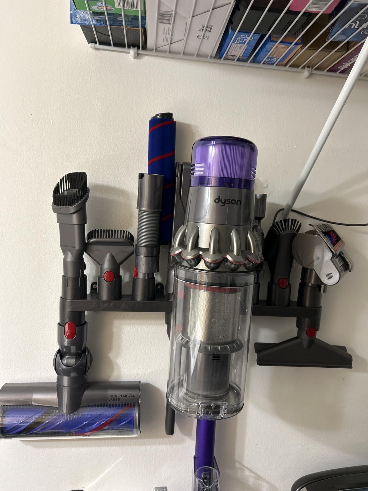 Dyson V11 Extra (Nickel/Purple) customer photo 1