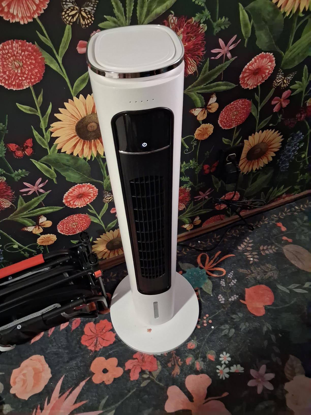 Windowless Portable Air Conditioner, 24.3 Small Evaporative Air Cooler for Room No Window, 3-Speed Settings, 4 Modes, 15H Timer, Remote Control, 4 Ice Packs, Quiet AC Unit for Bedroom, White customer photo 2