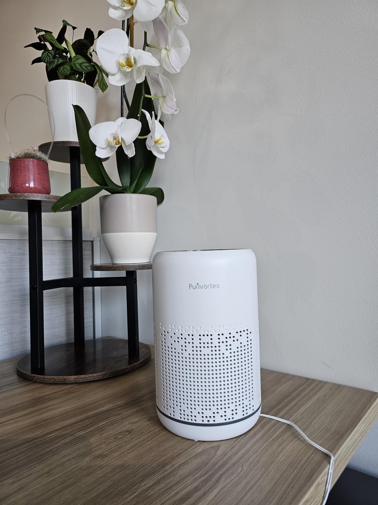 Purivortex HEPA Air Purifier for Bedroom, AC300 Pro White | Quiet Portable Air Cleaner for Smoke, Dust, Pollen, Pet Dander, Odor and Hair, Sleep Mode, Covers Rooms up to 540 Sq Ft. customer photo 1