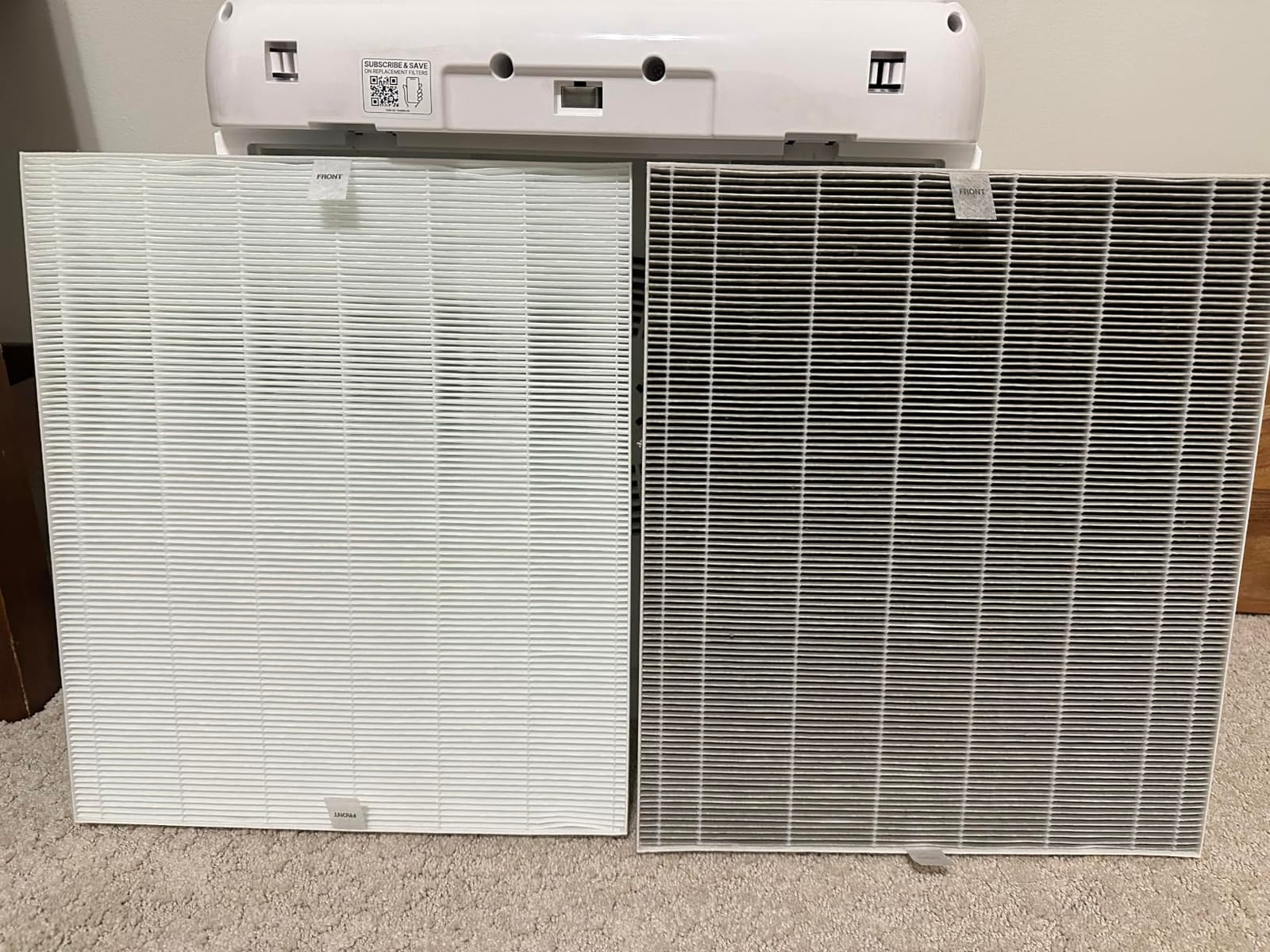 COWAY Airmega Mighty2 Air Purifier, Next Gen of AP-1512HH, for Large Room & Home Cleans up to 1,800 ft², IEST certified HEPA and Active Carbon for Allergies, Smoke, Dust, Pets & Mold, AP-1512N(W) customer photo 2