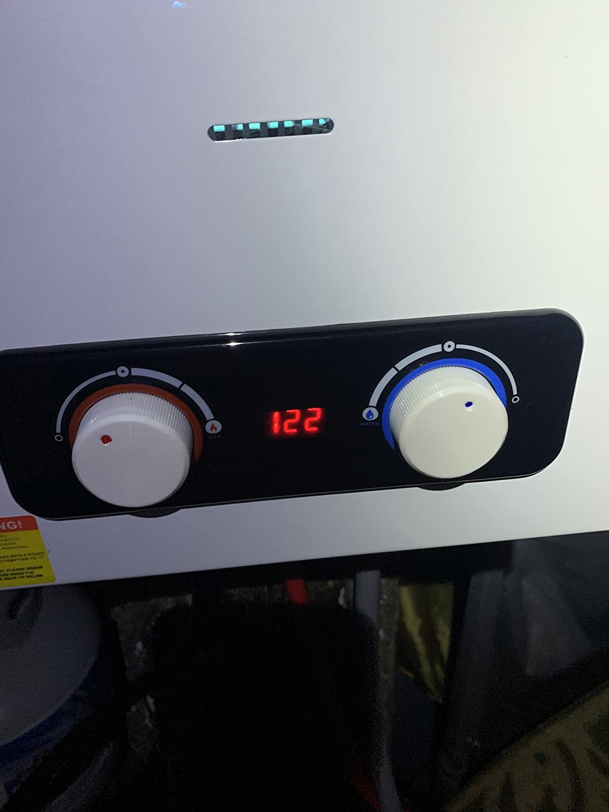 CAMPLUX 4.22 GPM Tankless Water Heater Propane, High Flow Outdoor customer photo 1