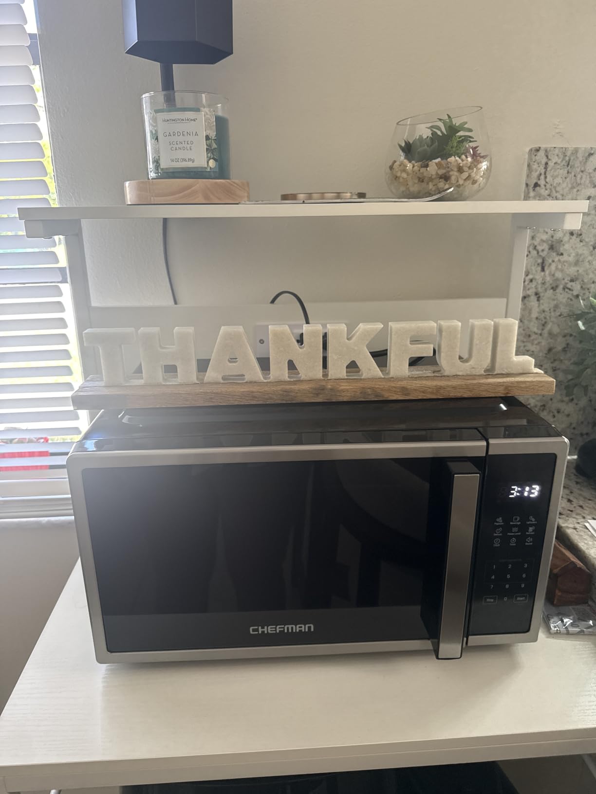 Chefman Compact Countertop Microwave, 0.7 Cu Ft, 700W, Stainless | 10 Power Levels, 3 One-Touch Presets, +30 Second Button, Time & Weight Defrost, Mute Option, Child Safety Lock, Digital Timer customer photo 2