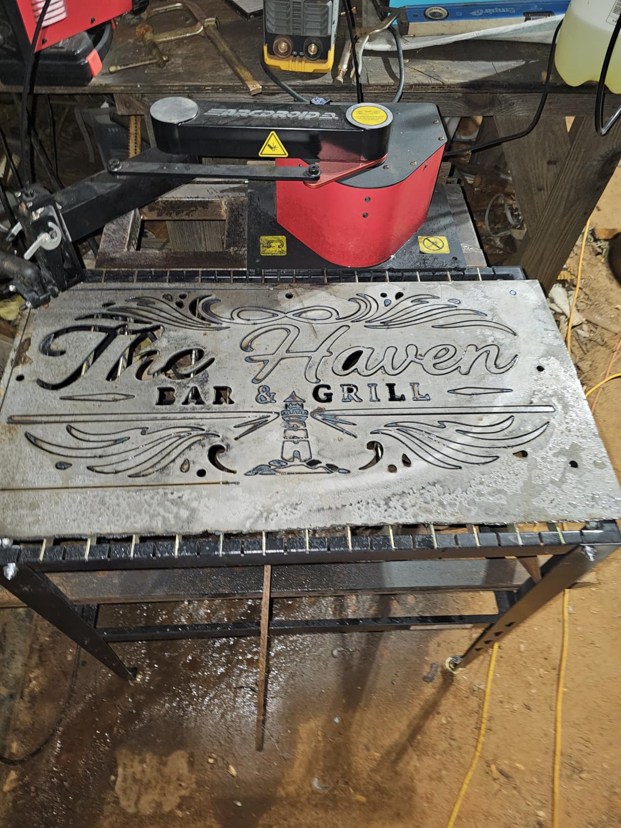 Eastwood Plasma Metal Cutting Table 33
