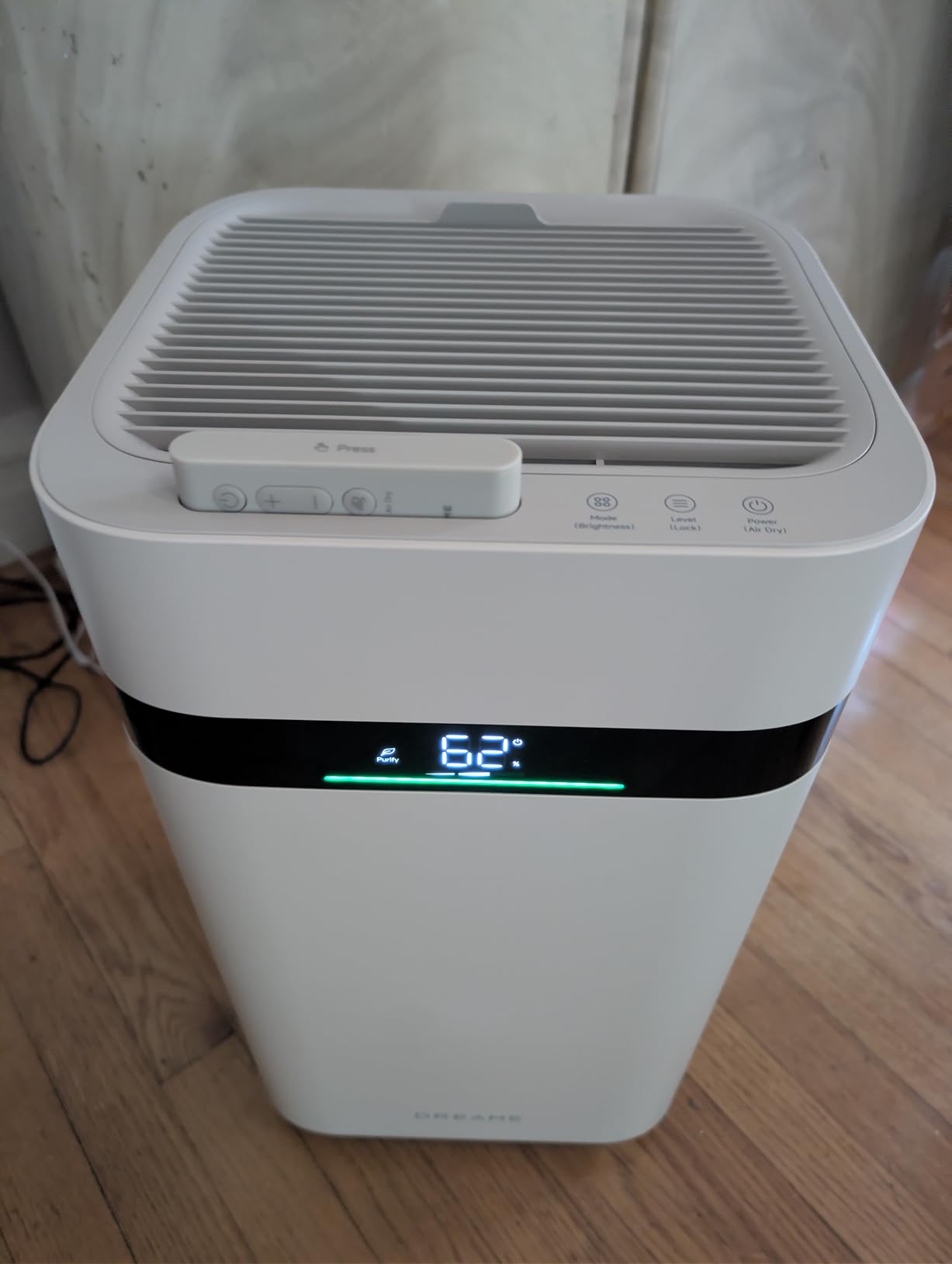 Dreame H40 Mist-Free Humidifier, 3-Stage Purification for Comfortable Air | Cool Evaporative Air Humidifier with 6L Easy to Fill & Clean, Ultra Quiet, Suitable for Large Bedroom Plant, Indoor, Home customer photo 1