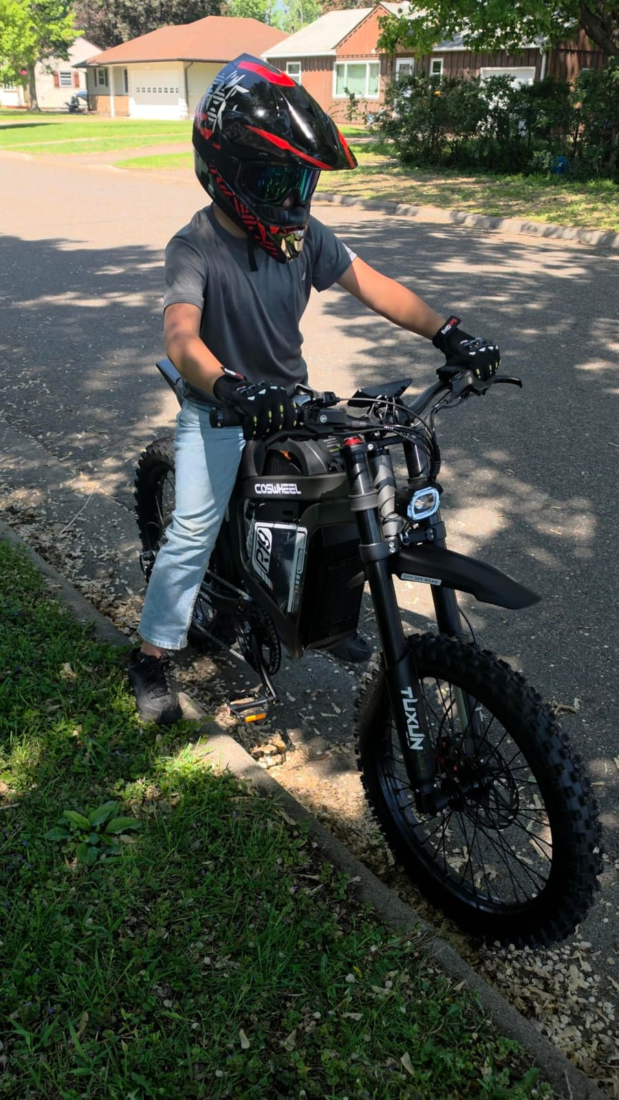 COSWHEEL R19 Electric Dirt Bike, 9000W Peak Motor Electric Motorcycle | 60MPH, 72V 40Ah Battery, 19
