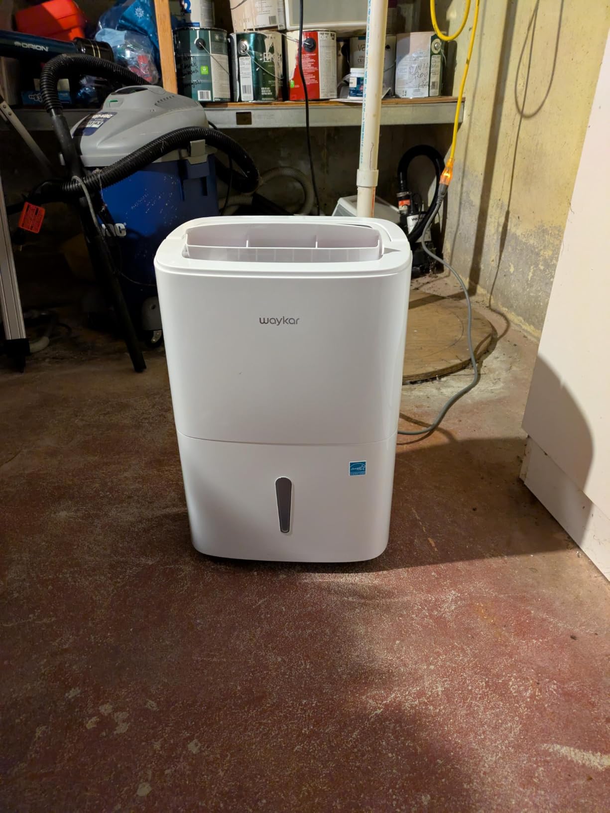 Waykar 34 Pints 2025 Most Efficient Energy Star Dehumidifier for Home & Basement, Ideal for Spaces up to 2,000 Sq. Ft. with Auto or Manual Drainage, 0.62-Gallon Water Tank customer photo 2