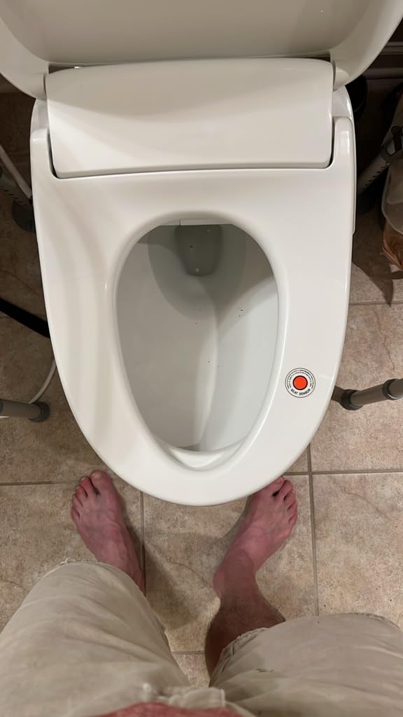 KOHLER PureWash E835 Elongated Electric Bidet Toilet Seat w Remote, White | 39399-0, Adjustable Position, Temperature and Pressure, Self Cleaning customer photo 1