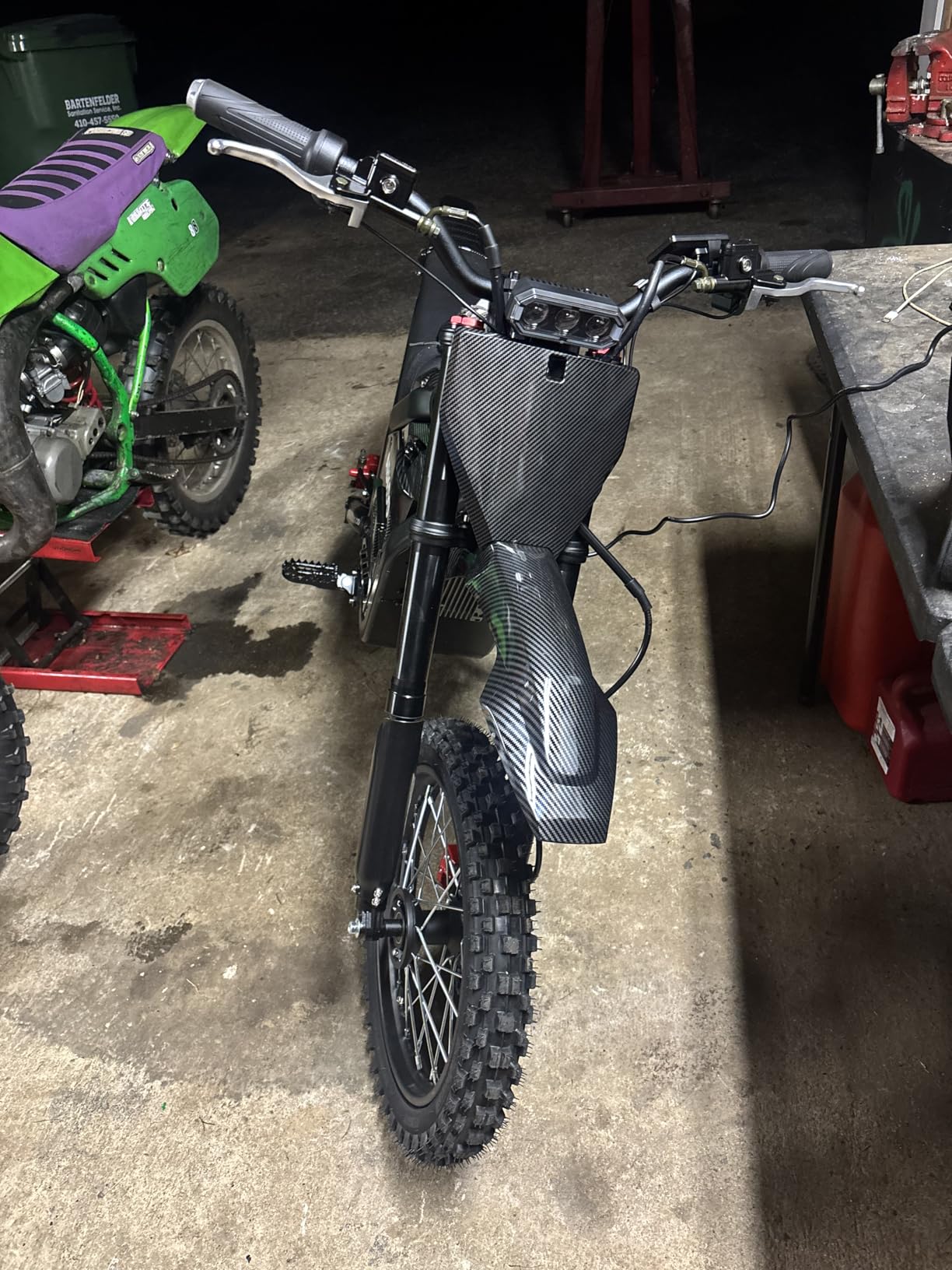 4000W Peak Electric Dirt Bike for Teens Adults, 45 MPH, 40 Miles Range | 48V 23Ah Removable Battery, 14