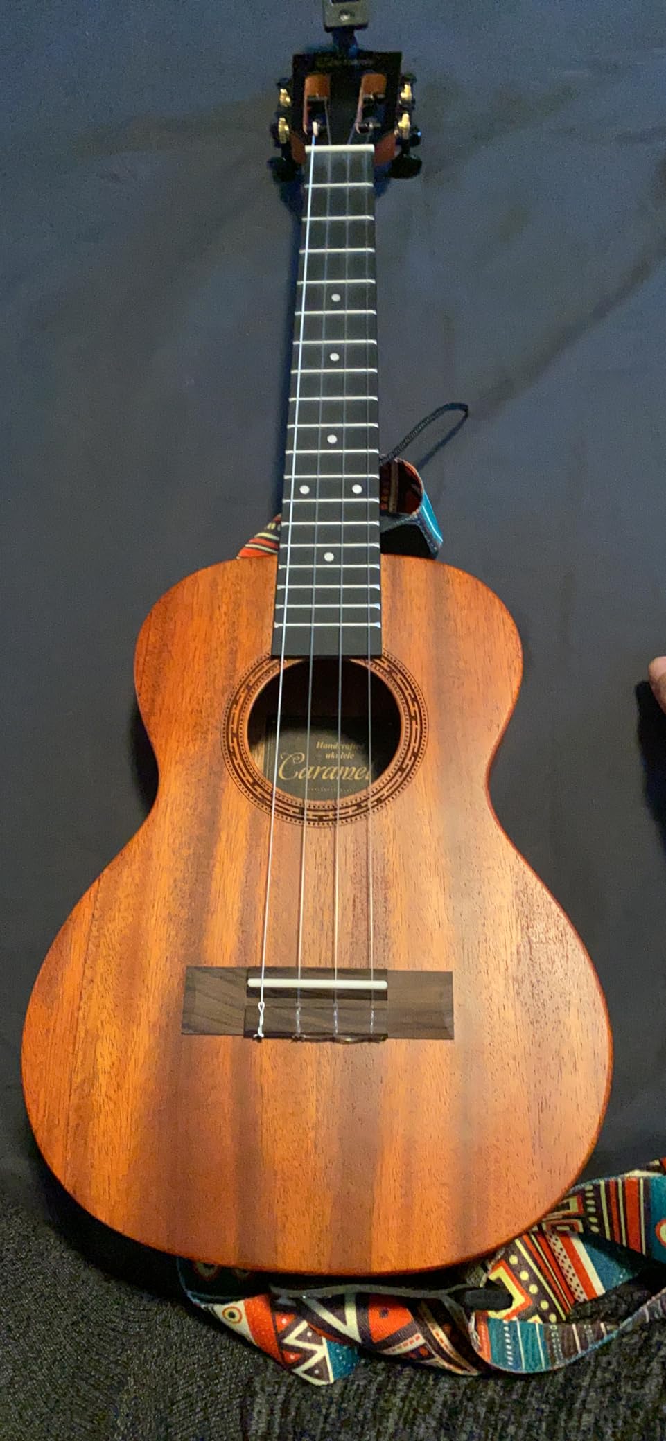 Caramel BAM48 30 Inch Ukulele Red African Mahogany Starter Kit | Handmade Craftsmanship, Warm Mahogany Tone, Beginner Friendly, Complete Starter Accessories customer photo 1