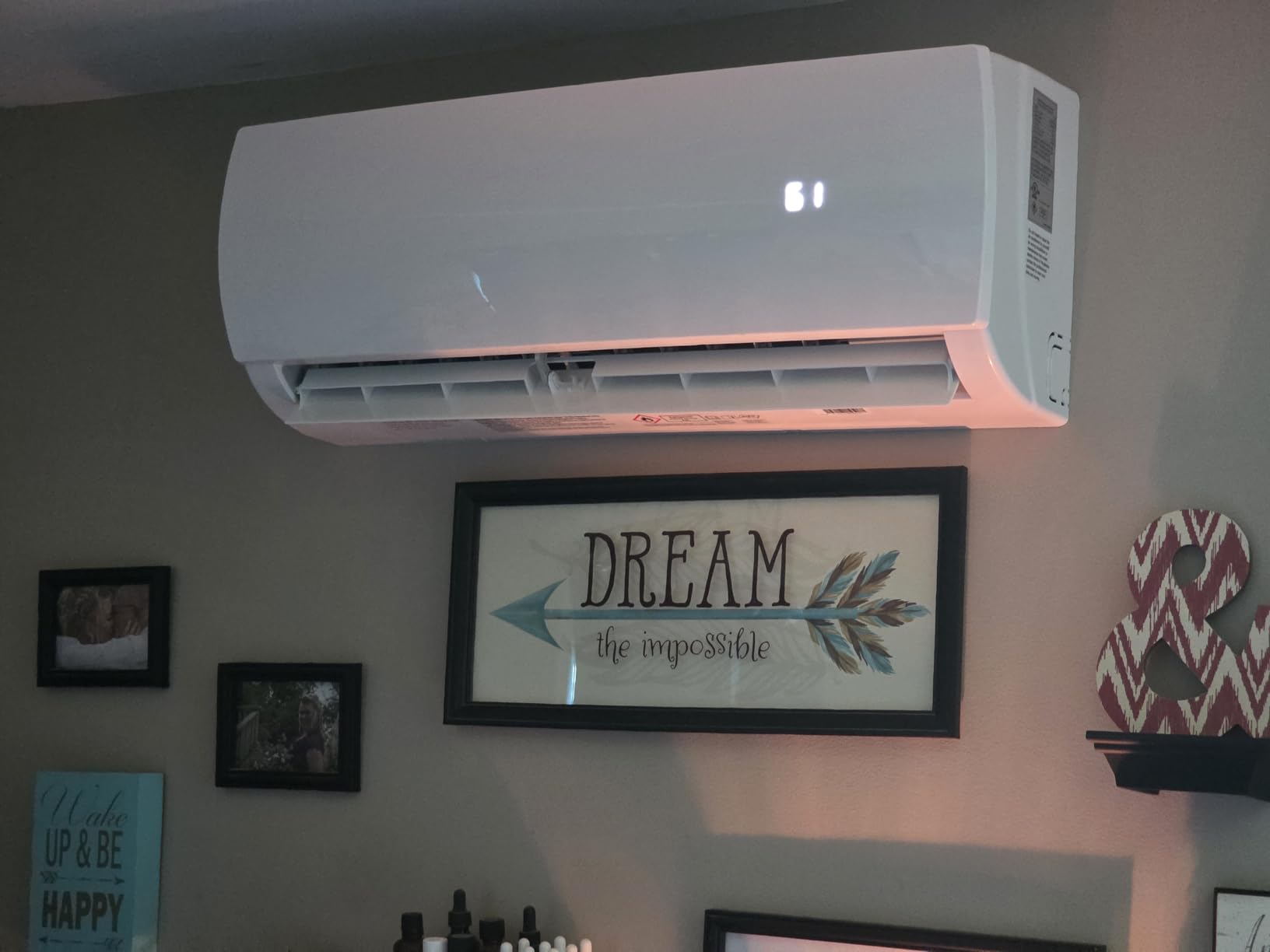 Tehanld Mini Split AC/Heating System - Upgraded 12000 BTU Mini Split Air Conditioner with Heat Pump, 19 SEER2 115V Energy Efficient AC Unit Up to 750 Sq.Ft, Complete Installation Kit customer photo 2