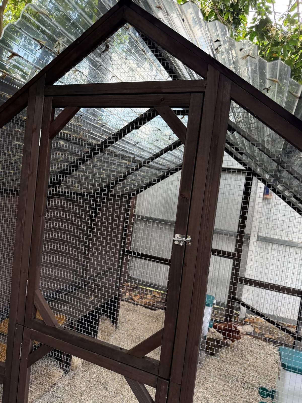 PawHut Large Wooden Chicken Coop for 8-10 Hens 83