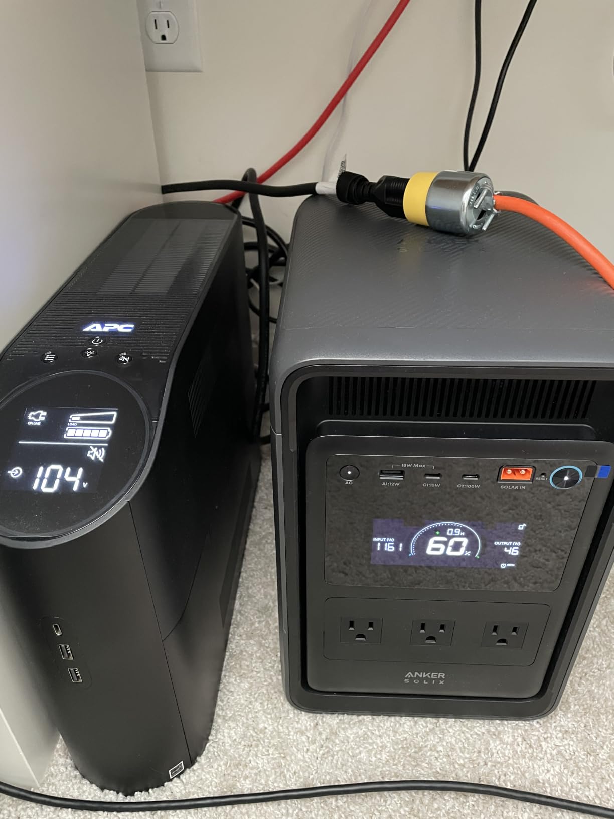 Anker SOLIX S2000 Portable Power Station, 2,010Wh, 3,000W Peak, Home Backup | LiFePO4 Battery, Up to 35-Hour Fridge Backup, 1,500W Solar Generator for Home, UPS, Outdoor, and Emergency Use (3000W Peak) customer photo 1