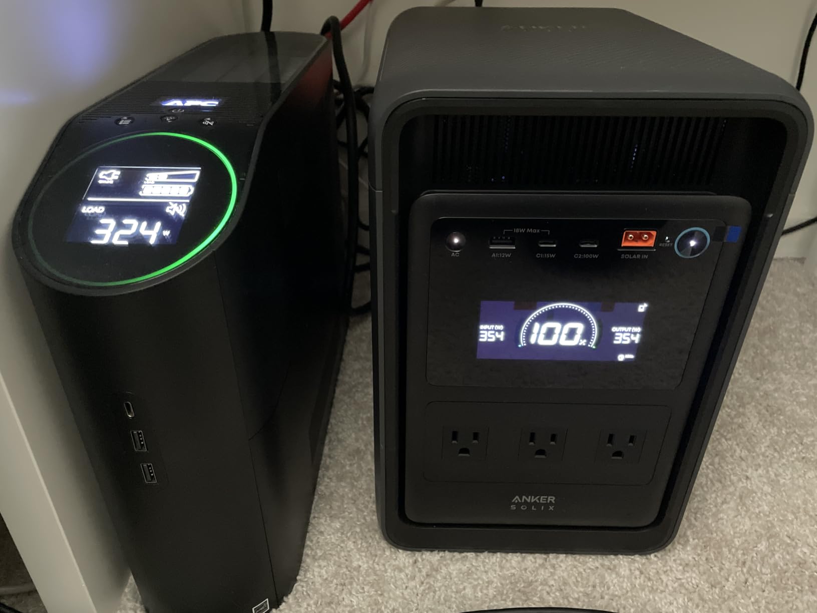 Anker SOLIX S2000 Portable Power Station, 2,010Wh, 3,000W Peak, Home Backup | LiFePO4 Battery, Up to 35-Hour Fridge Backup, 1,500W Solar Generator for Home, UPS, Outdoor, and Emergency Use (3000W Peak) customer photo 2