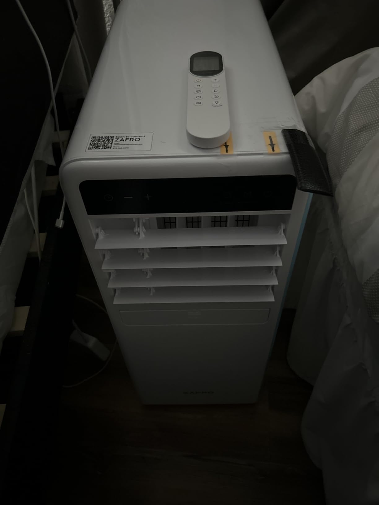 ZAFRO Portable Air Conditioner, 12000 BTU(8000 BTU SACC), 72H Drainage-free customer photo 1