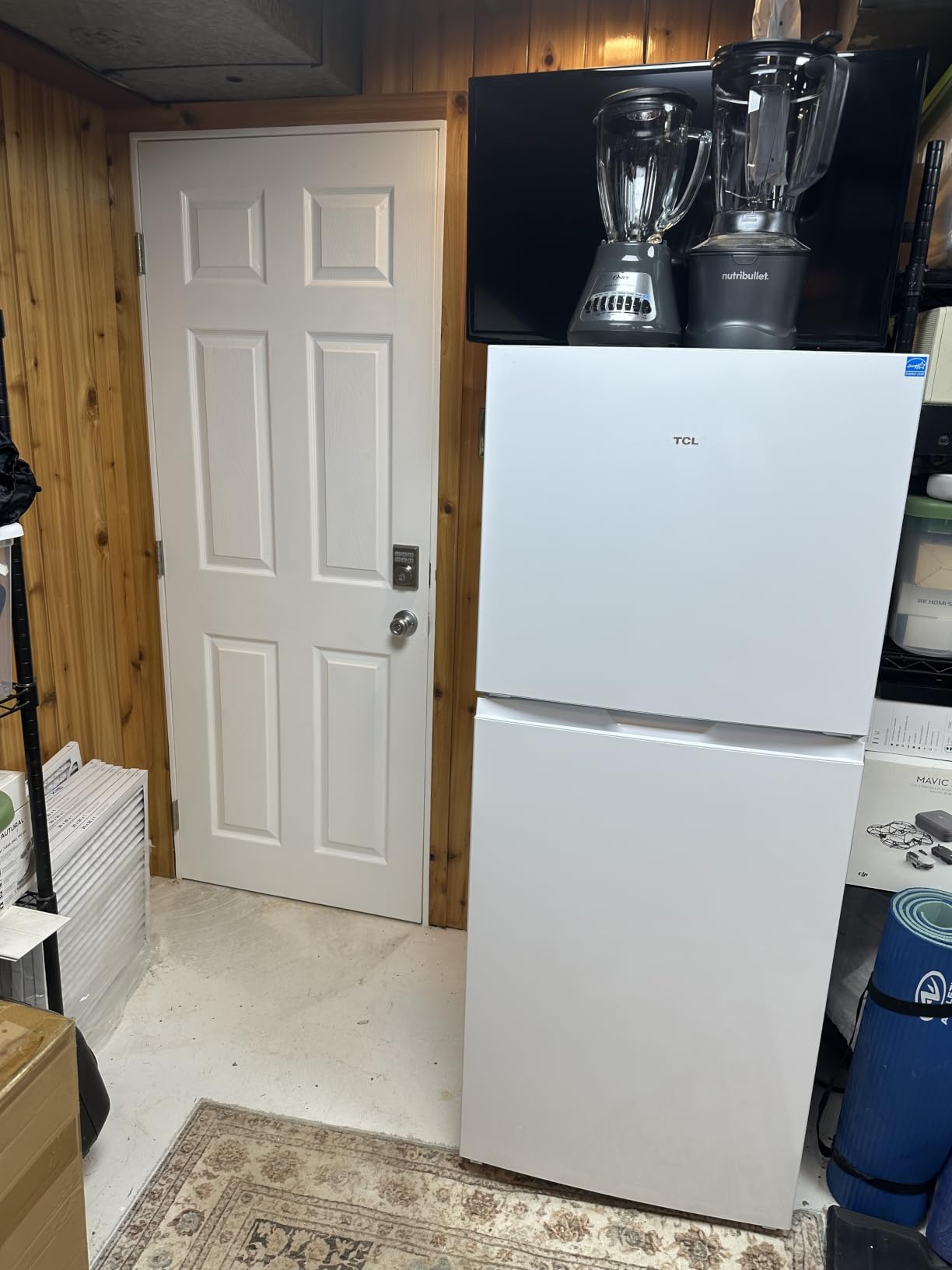 TCL 11.6 Cu. Ft. Counter-Depth Refrigerator with Freezer, Silver | Counter-Depth Refrigerator, Frost Free, Freezer, for Dorm, Apartment, Kitchen, Garage, Office, Frost Free Energy Efficient customer photo 2
