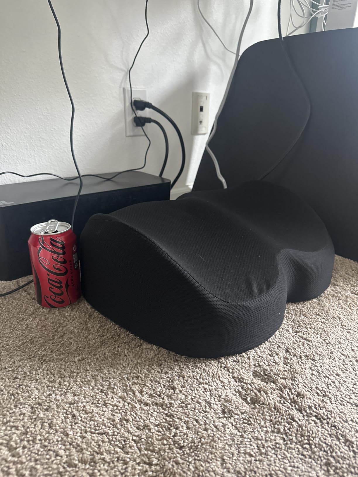 Everlasting Comfort Foot Rest for Under Desk at Work - Memory Foam Office Foot Stool & Under Desk Footrest Leg Elevation Pillow for Gaming & Home Office, Supports Posture customer photo 1