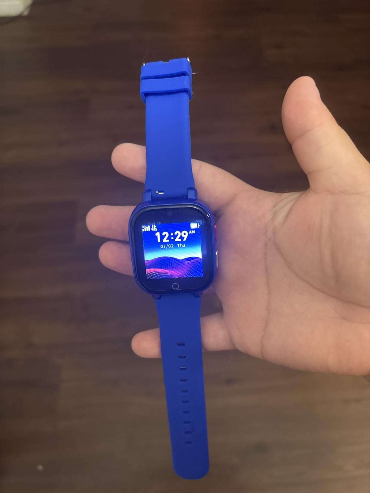 4G Kids Smart Watch with GPS Tracker, Video & Voice Call, SOS, WiFi, IP68 Waterproof, AI Smart Features, Parental Control Phone Watch for Boys Girls Age 4-12(SIM Card Included) customer photo 2