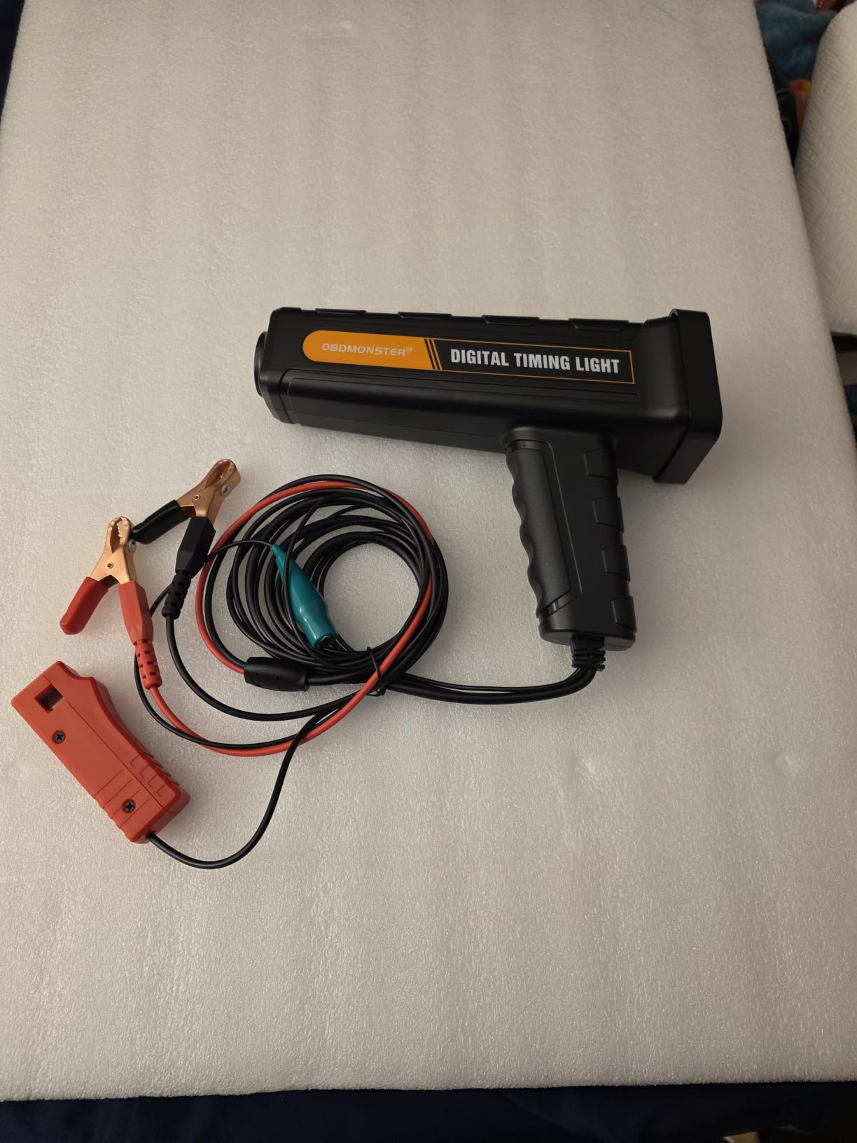 N300 Pro Digital Timing Light with Tachometer & Advance Angle | Voltage Test & Dwell Angle, 2.6