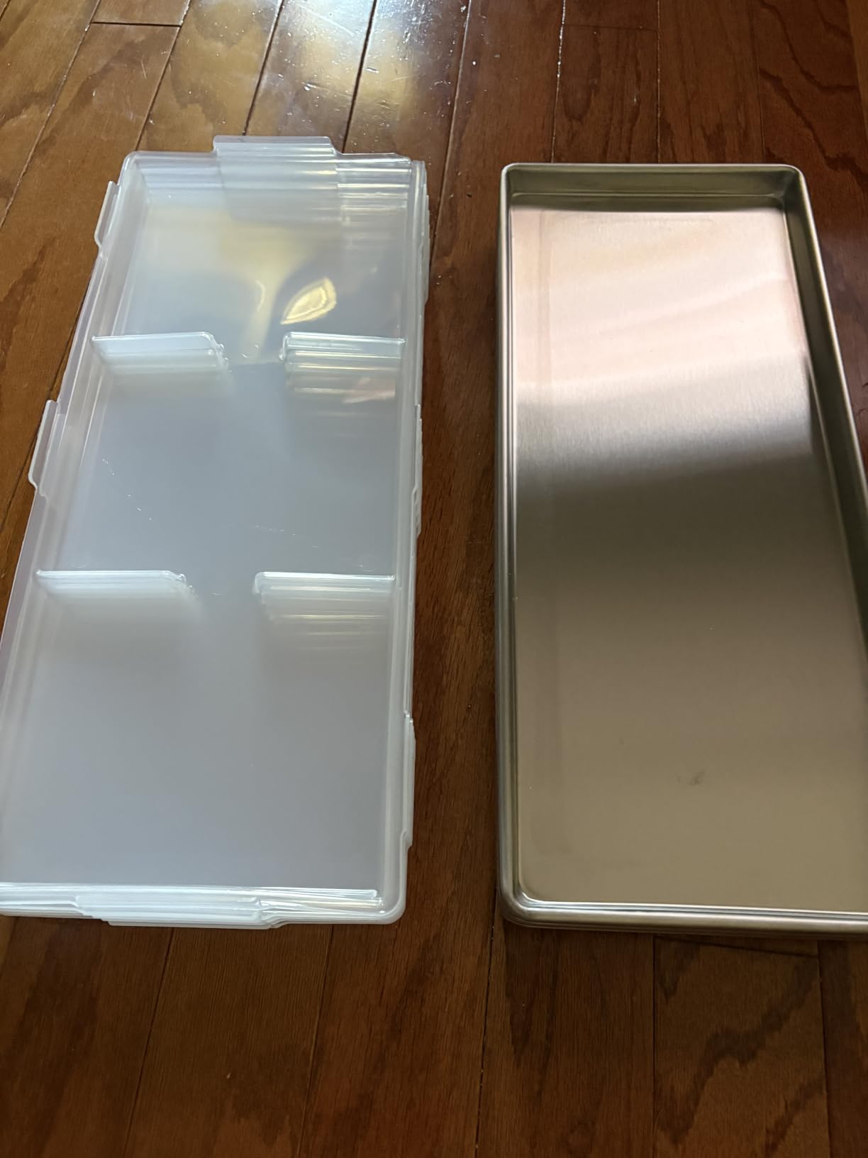 5 Sets Medium Metal Trays With Lids Compatible for Harvest Right Freeze Dryer Medium Tray - Stackable Freeze Dryer Trays with Covers, Medium Freeze Dryer Accessories, Pre-Freezing & Dust Protection | 18/8 Stainless Steel, Stackable, Dishwash Safe customer photo 1