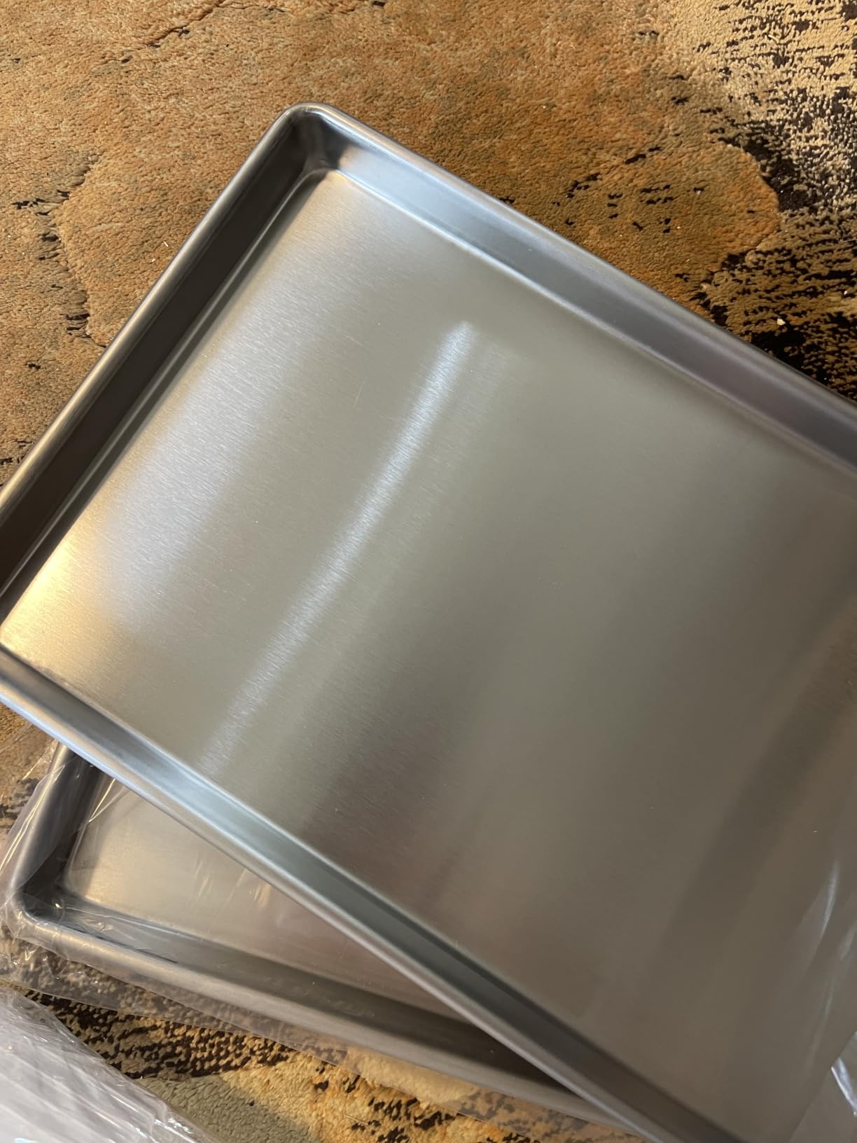 5 Sets Medium Metal Trays With Lids Compatible for Harvest Right Freeze Dryer Medium Tray - Stackable Freeze Dryer Trays with Covers, Medium Freeze Dryer Accessories, Pre-Freezing & Dust Protection | 18/8 Stainless Steel, Stackable, Dishwash Safe customer photo 2