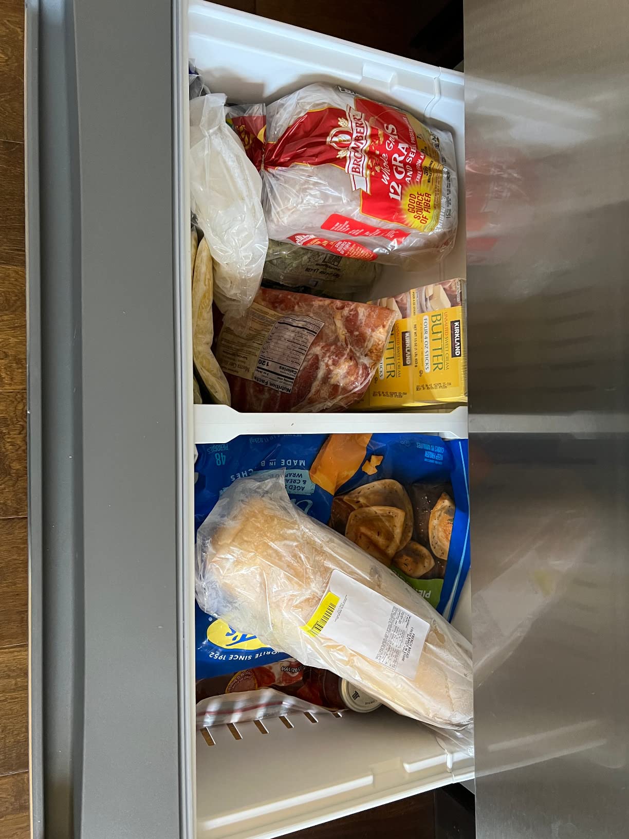 KoolMore 28 Inch 14 Cu Ft Top Freezer Refrigerator, White, Freestanding Full Size Fridge Freezer for Home Kitchen or Garage customer photo 1