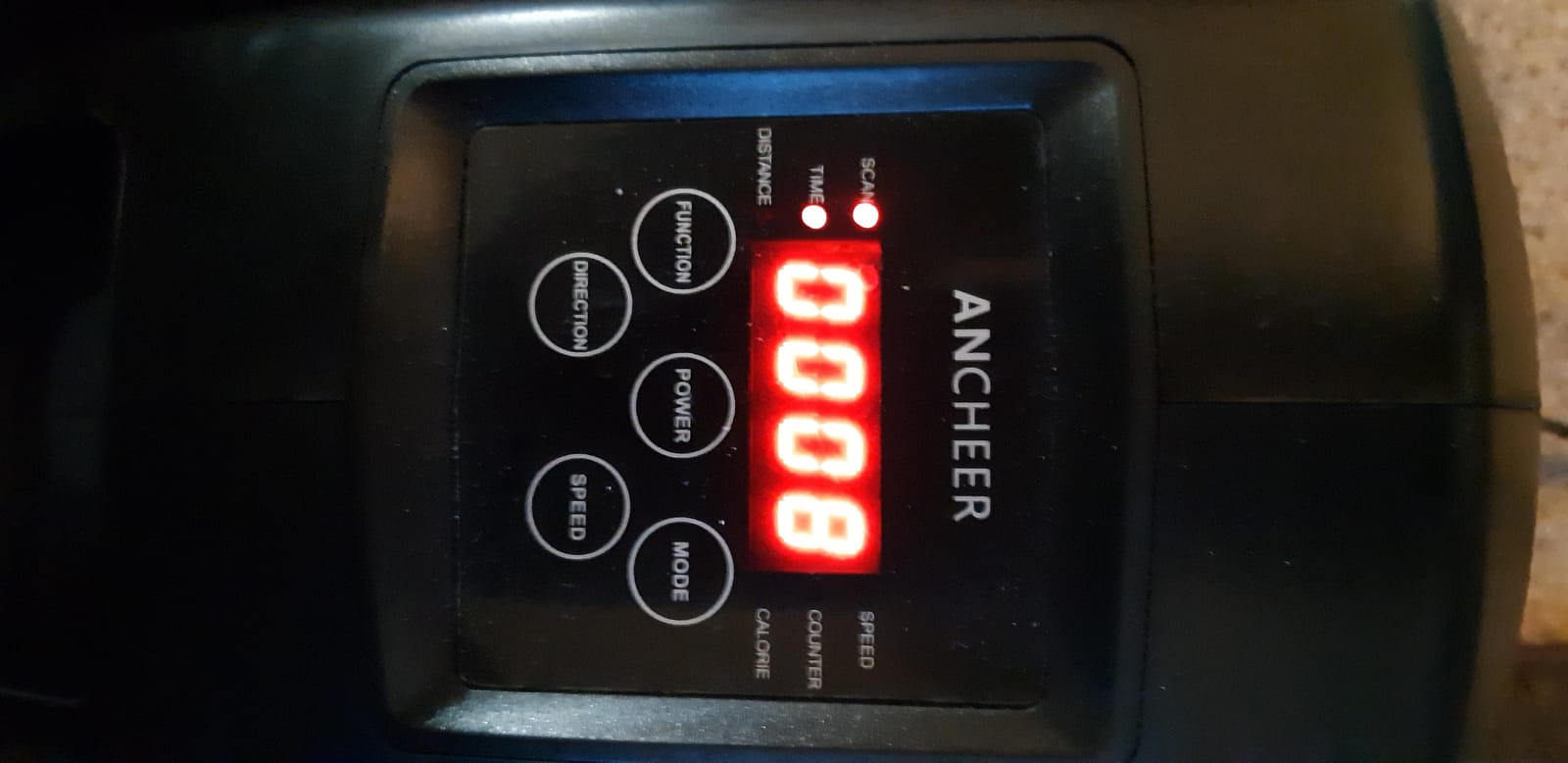 ANCHEER Elliptical Exercise Machine for Home, Foldable Magnetic Elliptical Trainer with 16