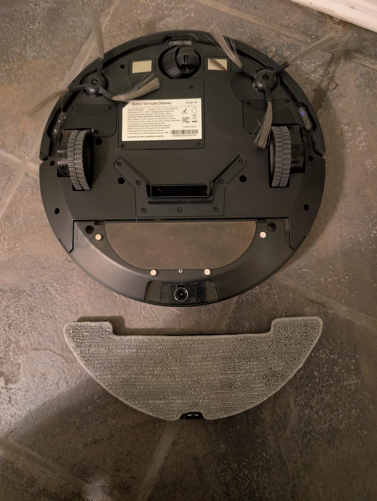 Bagotte Robot Vacuum and Mop Combo, 6000Pa Robotic Vacuum Cleaner with LiDAR Navigation, Self-Emptying Station for 90 Days Hands-Free, Wi-Fi/App/Voice Control, for Carpets & Hard Floors customer photo 2