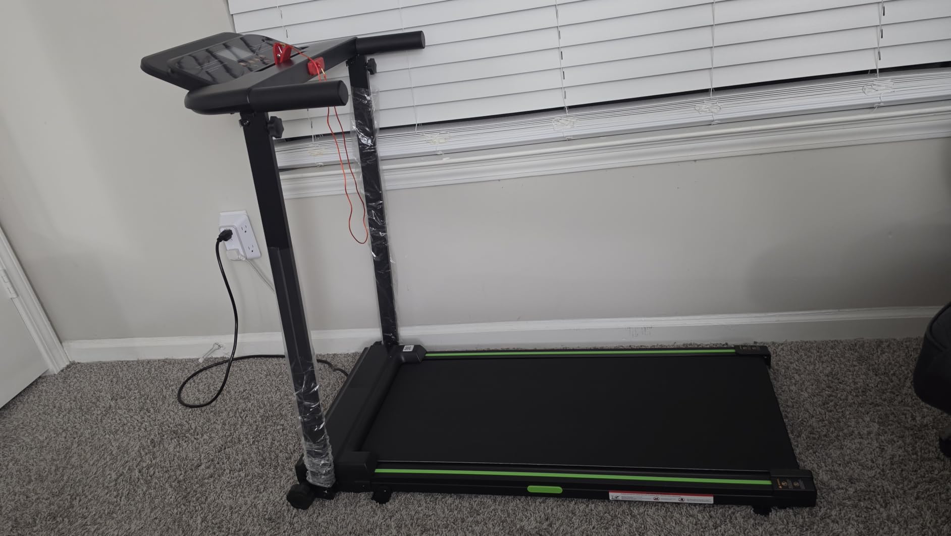 Treadmills for Home, Walking Pad with Incline, 0.6-6.2 MPH Portable Foldable Under Desk Caminadora, Eléctrica Casa Tredmill, Folding Compact Running Machine customer photo 1