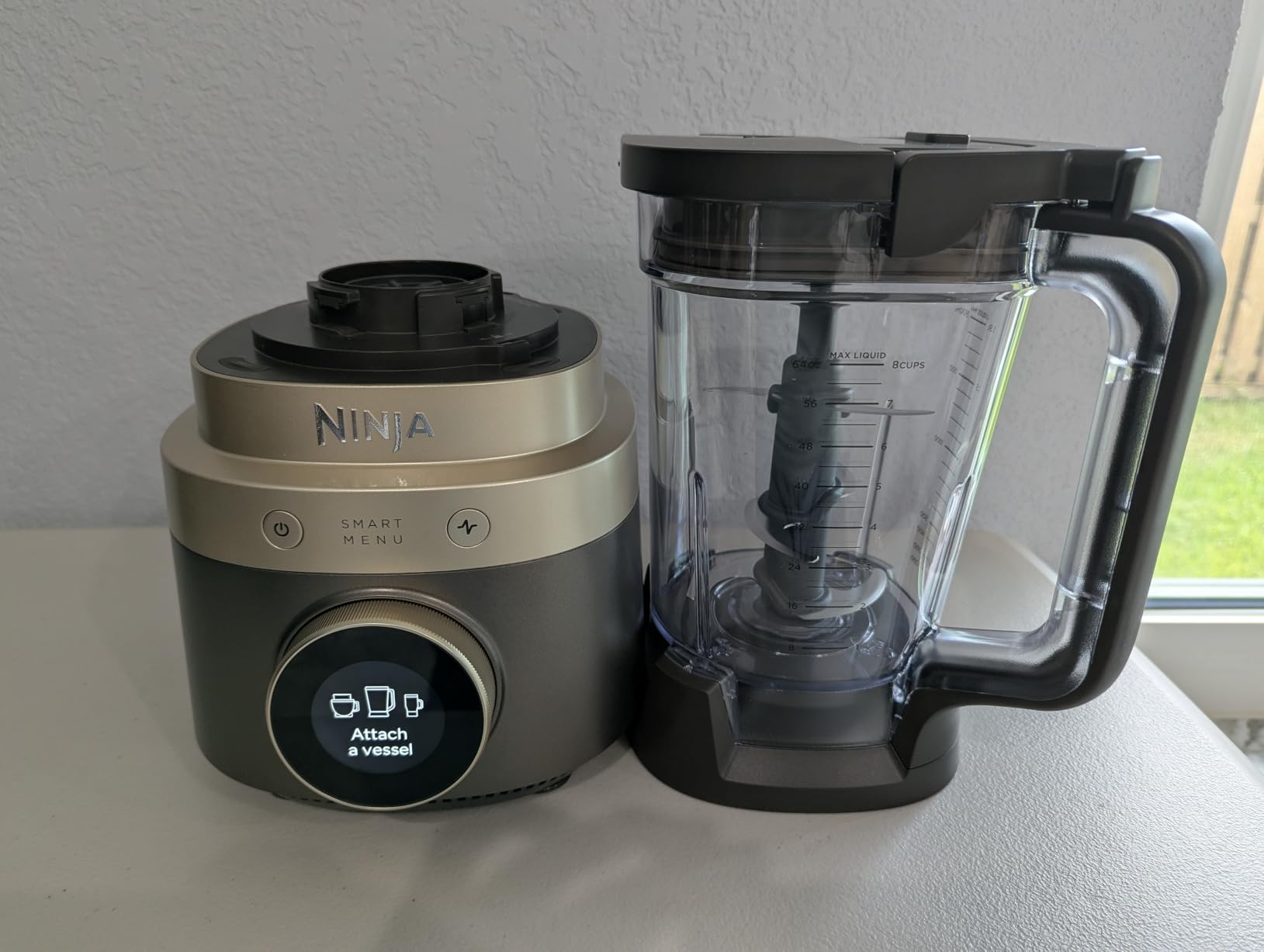 Ninja CrushBOSS Intelligent Blender, 1850PW, XL 72-oz, Mocha, LB201BR customer photo 1