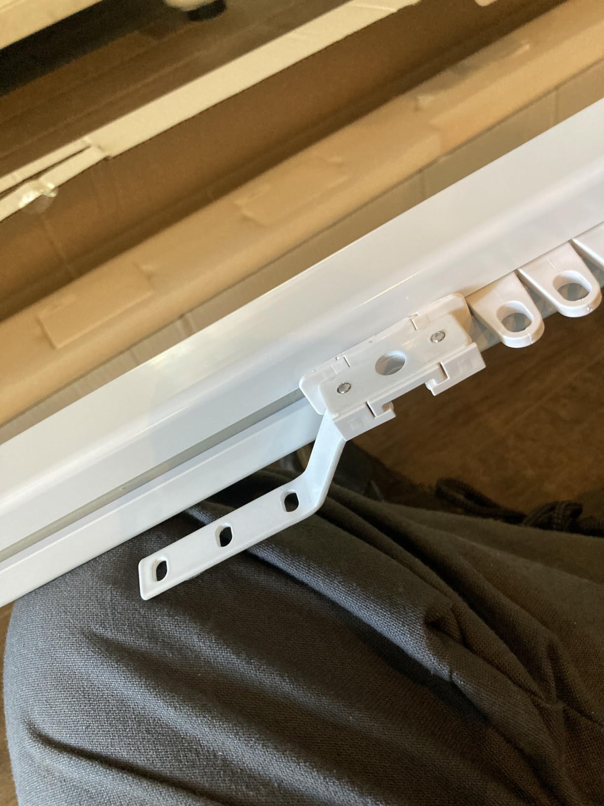 M1 Pro Matter Smart Motorized Curtain Track Ceiling & Wall Mounted 42