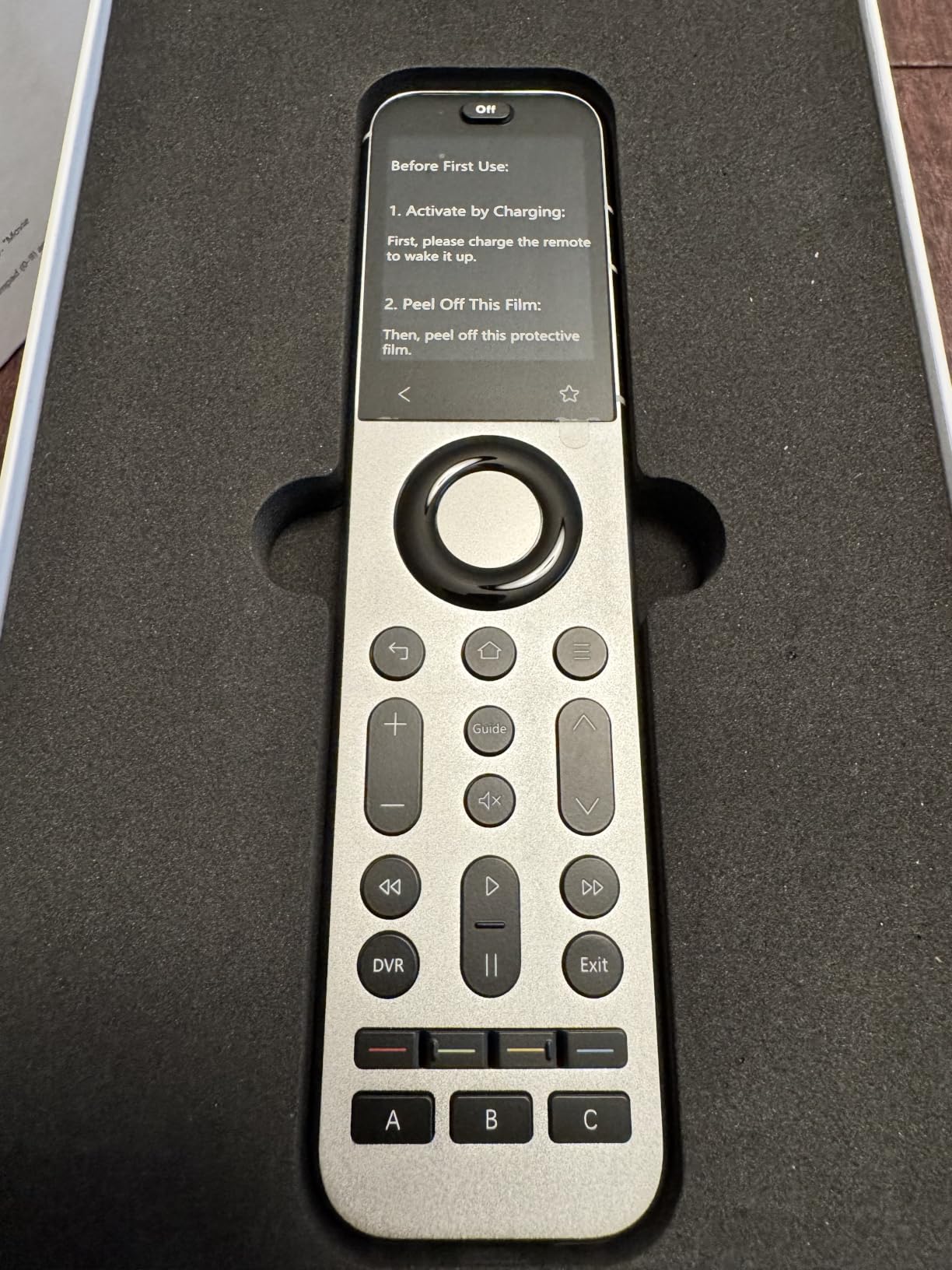 SofaBaton X2 Universal Remote Control with Touchscreen & Charging Dock | All-in-One Universal Remote with Powerful Hub & APP, Activities & Macro, Works with Alexa, Google Assistant & Home Assistant customer photo 1