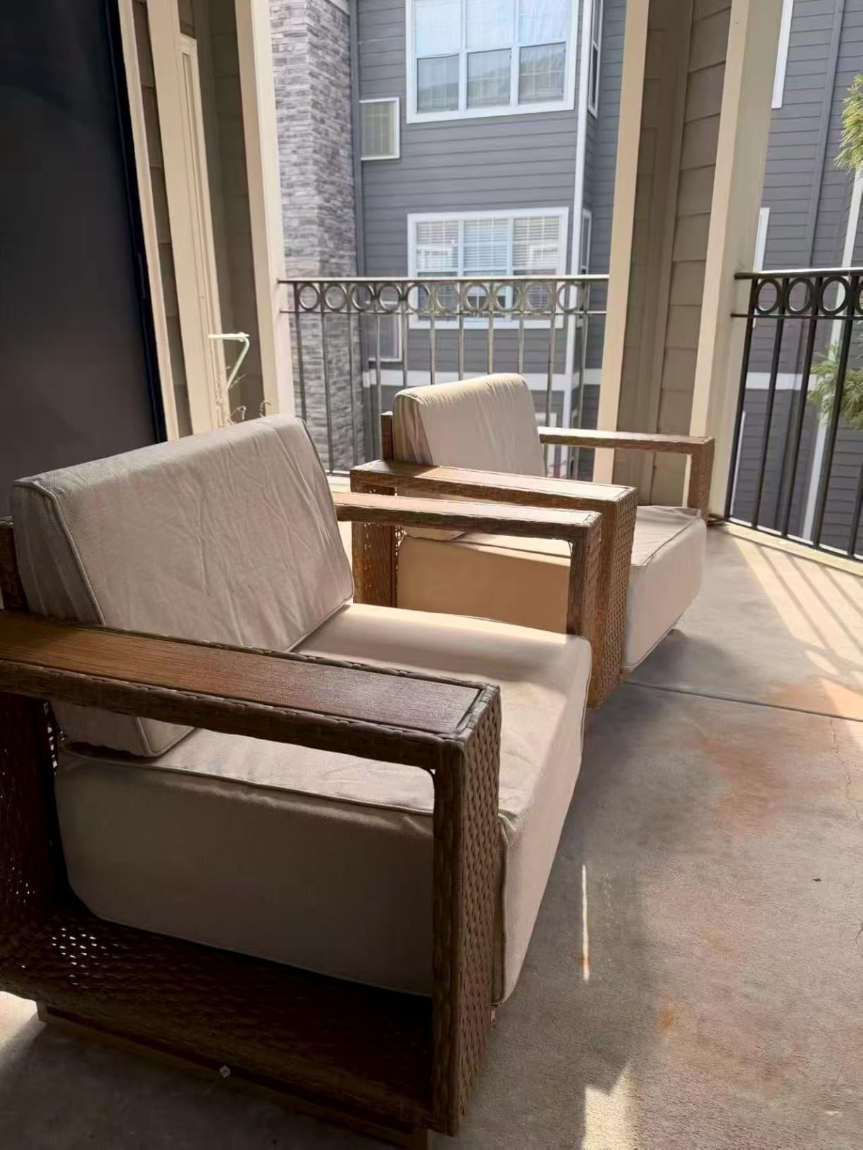 MIXPATIO 6 pcs Patio Sectional Furniture with 10