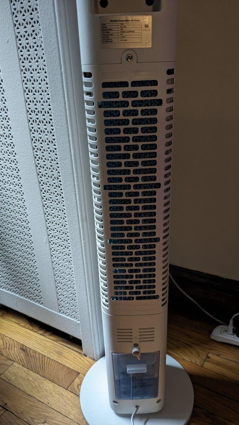 3600CFM Swamp Cooler Air Conditioner, 12Gal Dual Tank, 120° Oscillation for 1000Sq.ft Cooling Evaporative Air Cooler w/ 3Modes&3Speeds, Timer, Windowless Portable Air Conditioner for Bedroom customer photo 2