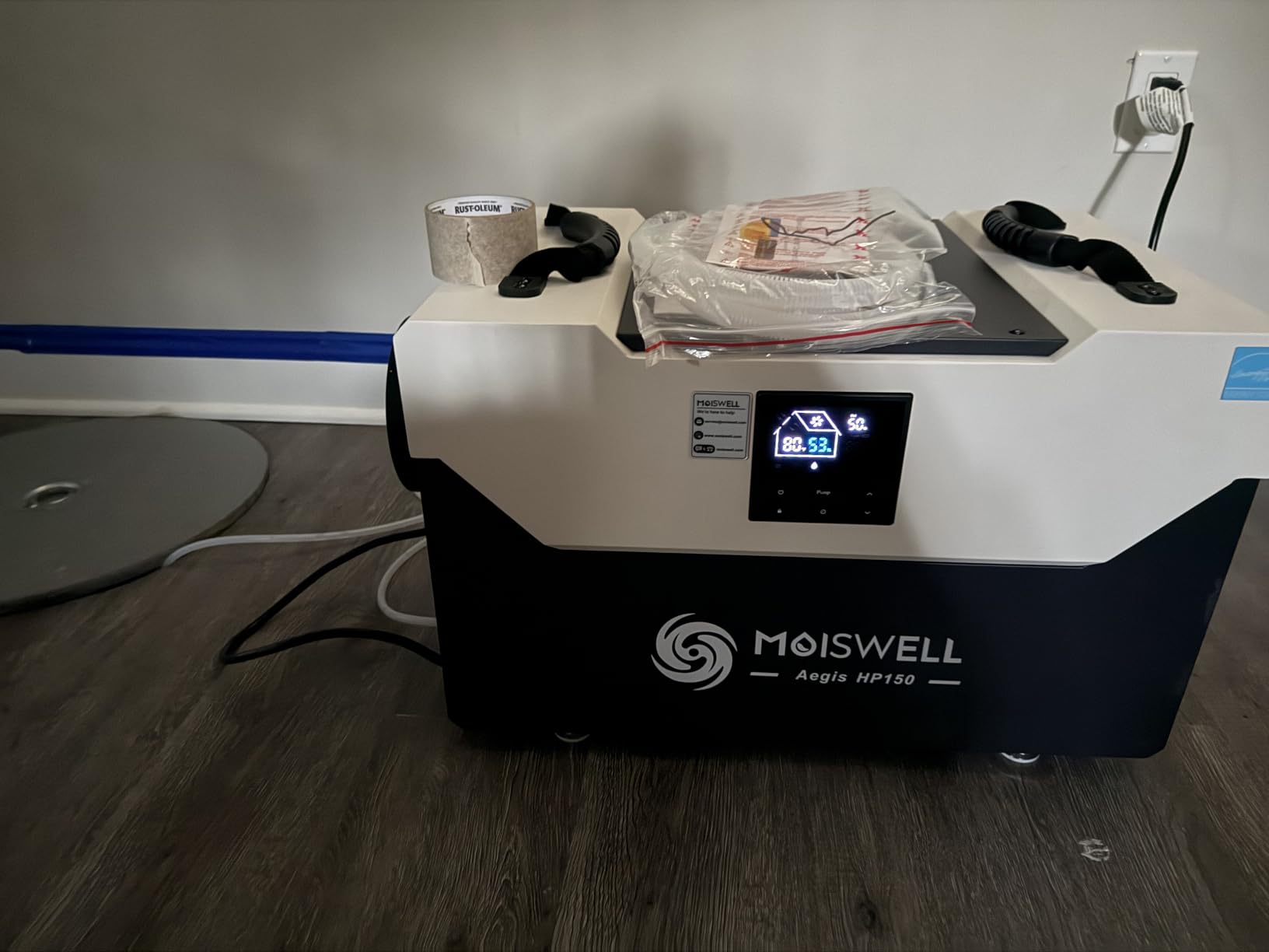 155 Pints Energy Star Commercial Dehumidifier for Crawl Space | Cycle Timer customer photo 1