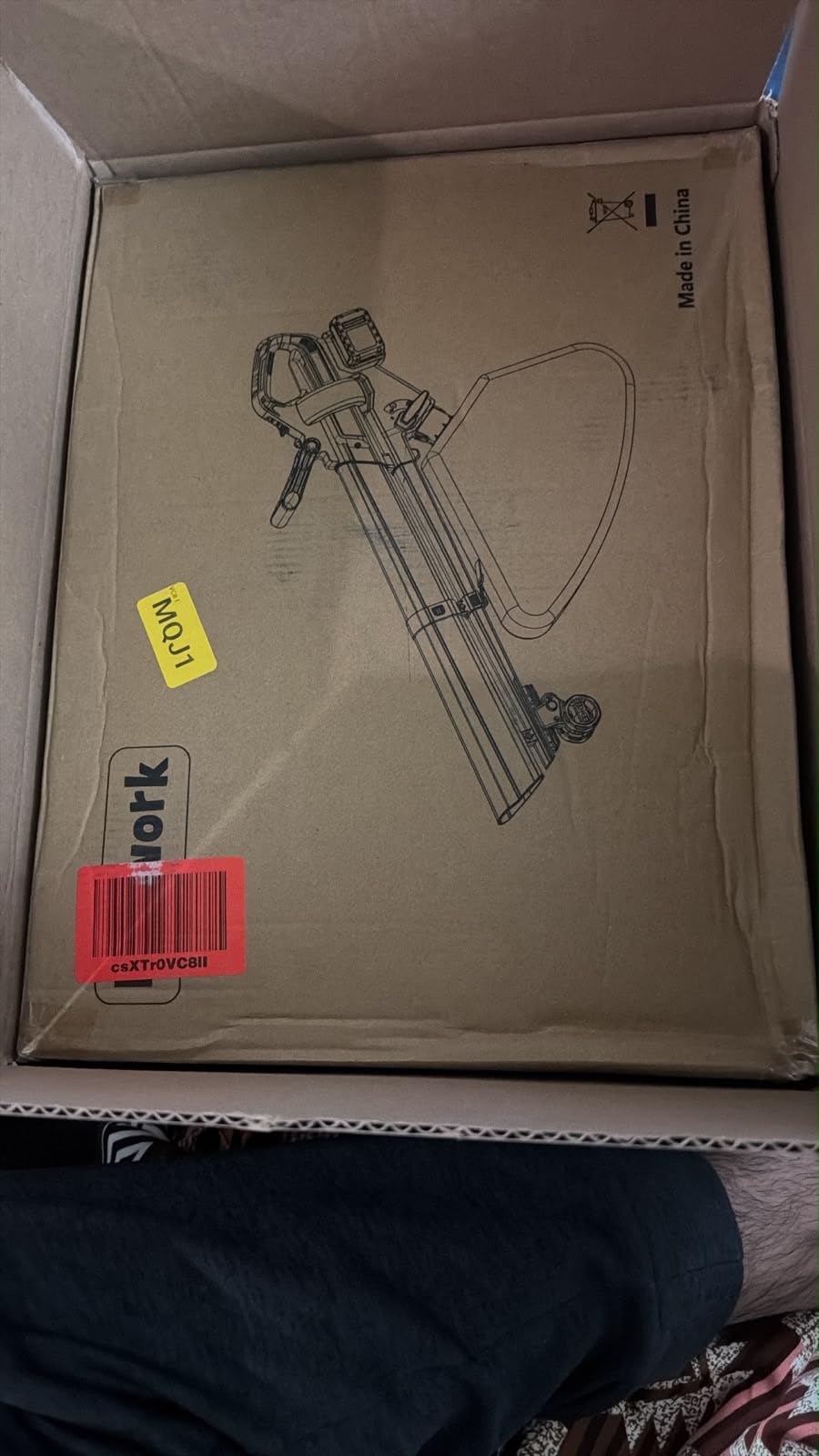 40V Yard Blower Vacuum, 6-Speed Leaf Mulcher customer photo 2