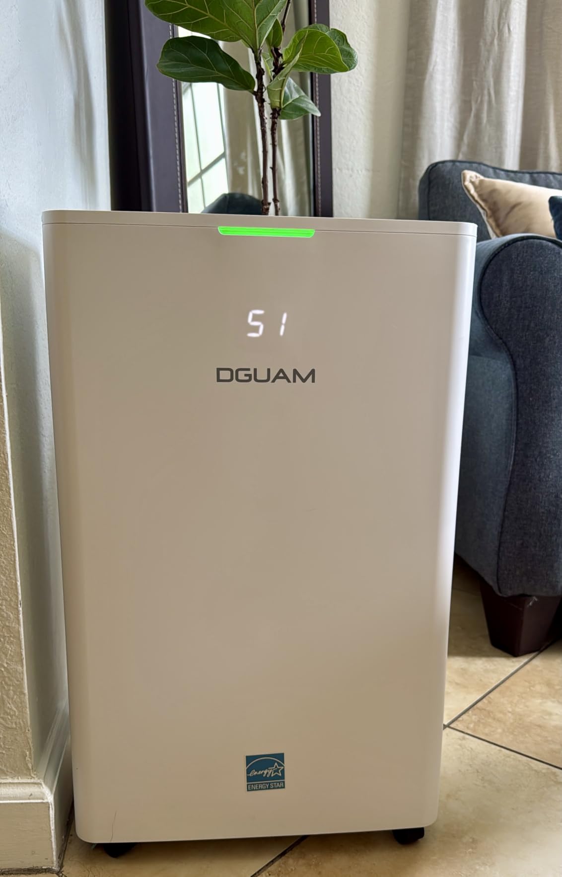 Dehumidifier, 4500 Sq.Ft Dehumidifier for Basement, with Drain Hose, Humidity Control and Auto Shut-off, Quiet Smart Compressor for Home, Bathroom, Garage and Large Rooms customer photo 1