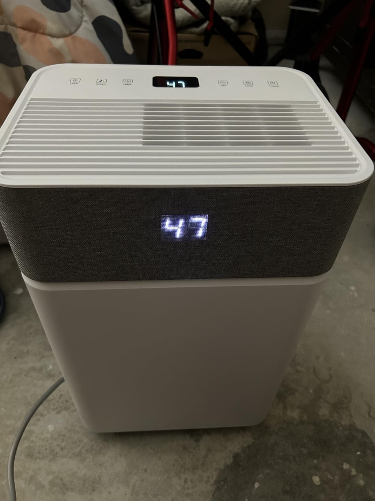 KEGIAN Dehumidifier for Basement, 55 Pint/Day, 5000 Sq.Ft for Whole Home/Large Room, Humidity Control, Drain Hose, Auto Shut Off, Quiet Compressor Dehumidifier for Bedroom, Bathroom, Garage customer photo 1