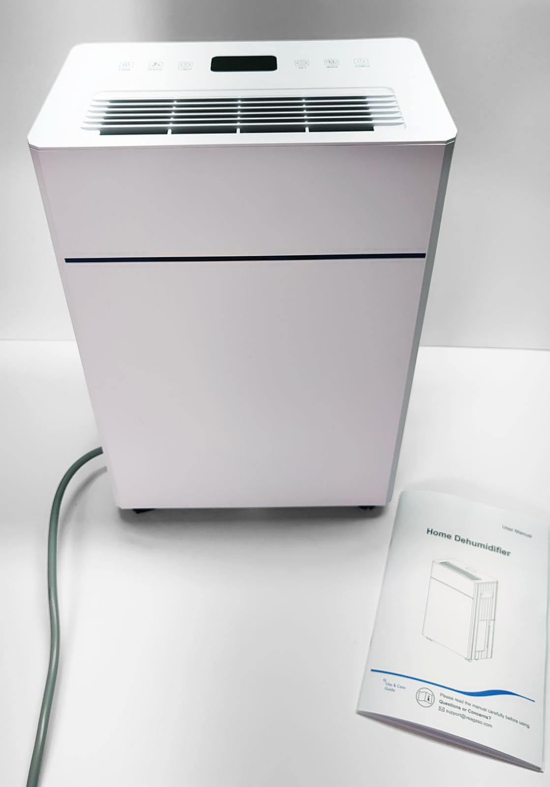 VEAGASO Dehumidifier for Basement, 32 Pints, 2500 Sq.Ft, 38dB Quiet customer photo 2
