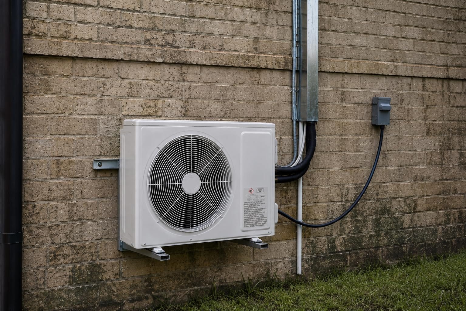 12000 BTU Mini Split AC/Heating System, 19 SEER2 115V, Heat Pump | Ductless Inverter AC Unit, Energy-Efficient Dual Cooling & Heating for rooms up to 750 Sq. Ft., Installation Kit Included customer photo 1