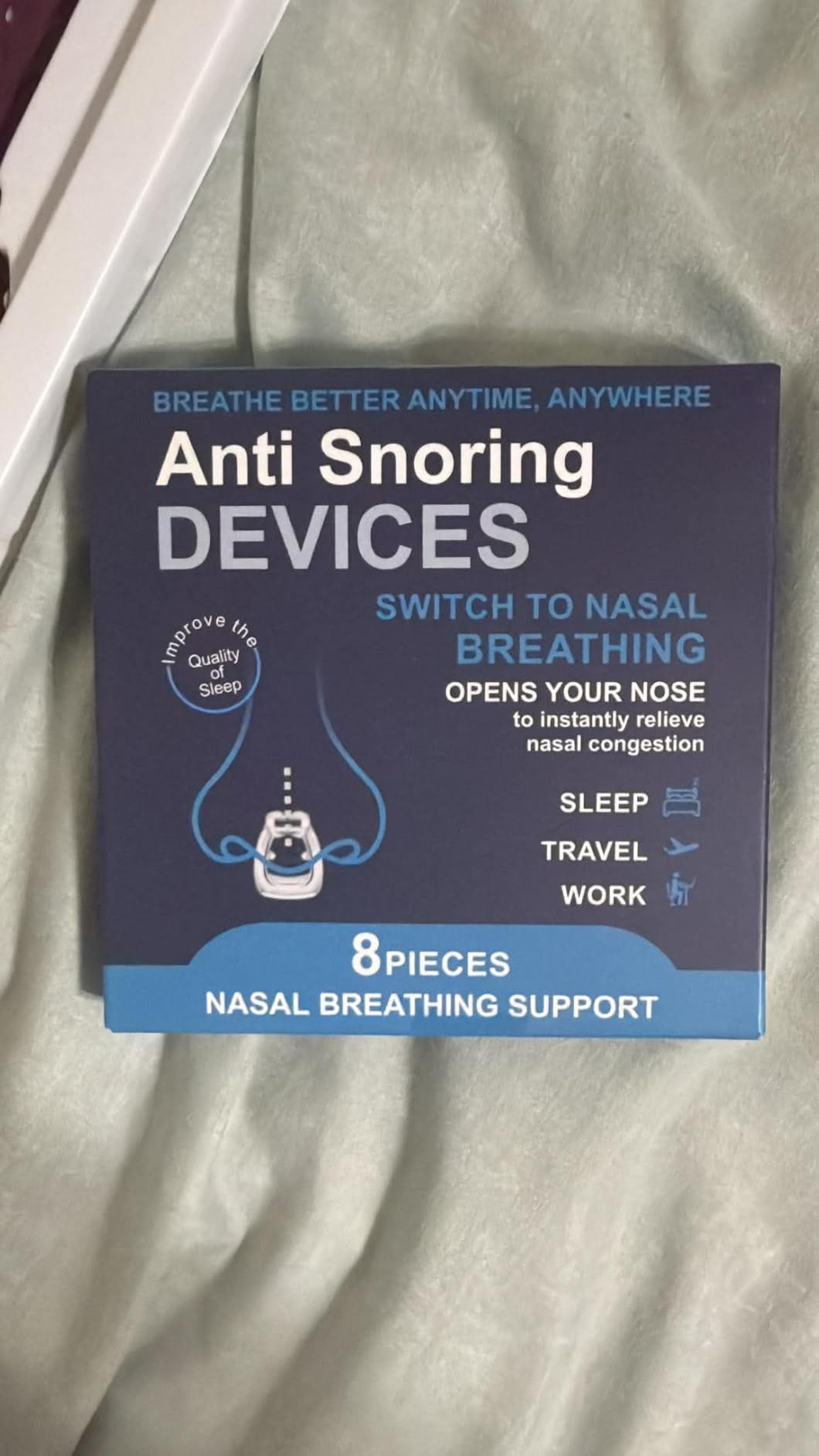 Anti Snoring Devices, 8-Count Snore Stopper Magnet Silicone Nose Clips customer photo 2
