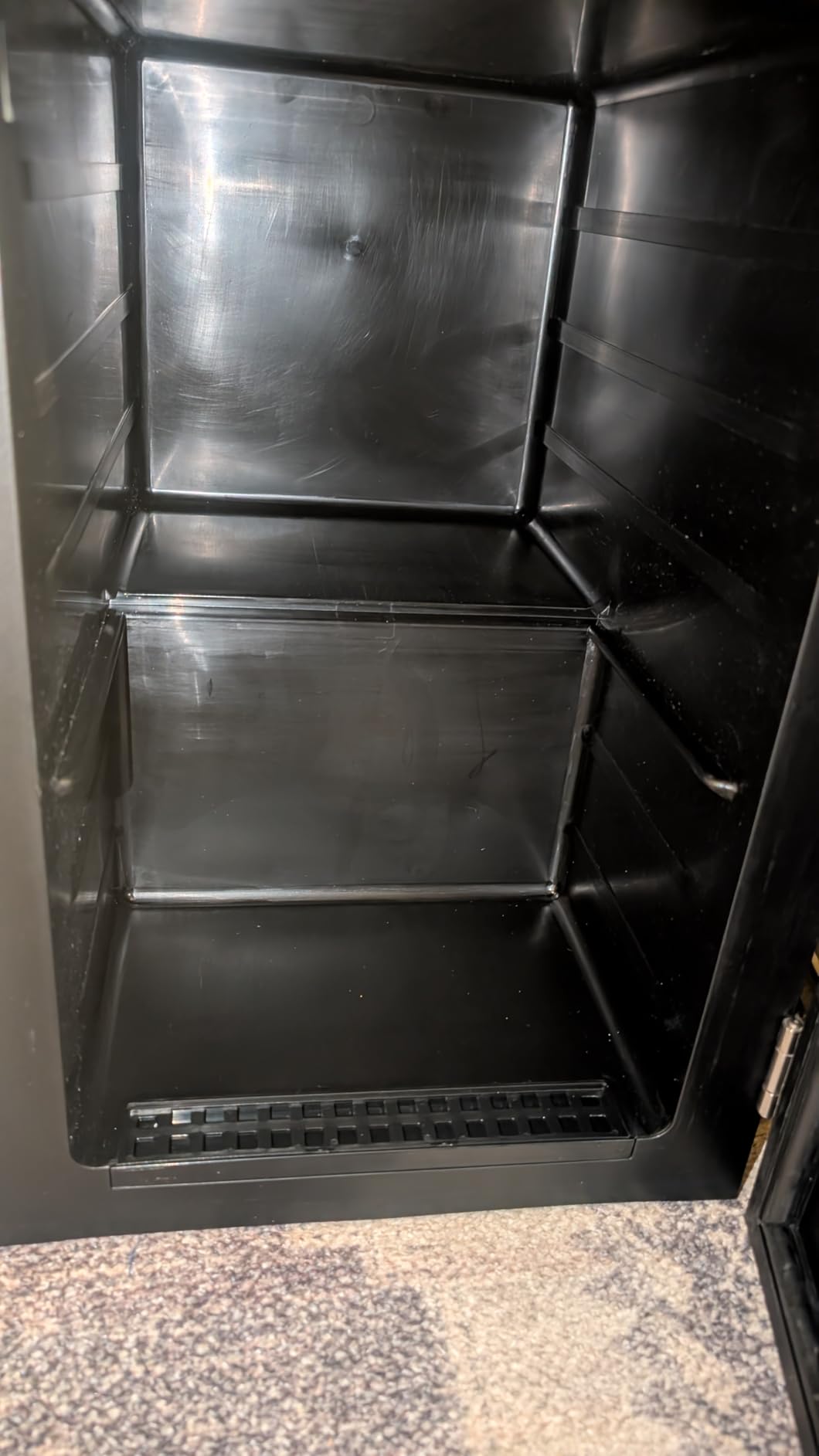 DOGHLY 9 Cu.Ft Commercial Glass Door Beverage Refrigerator, Rapid Cooling | Upright Merchandiser Cooler with 7 Level Temp, Dual Pane Tempered Glass, LED Light Locking Caster Quiet Display Drink Fridge customer photo 2