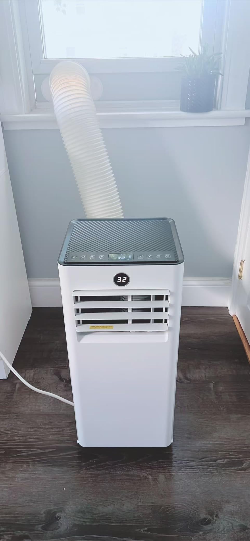 Tehanld 12000 BTU Portable Air Conditioner for Rooms up to 600 Sq.Ft | 4-in-1 with Dehumidifier, Sleep Mode, 24H Timer, 8.1 CEER Rating, 26.5ft Remote Control customer photo 2