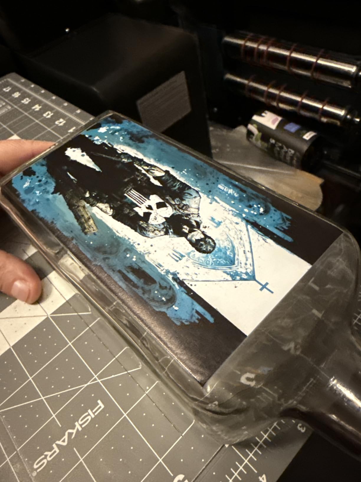 DXZ 2026 Upgraded A4 UV Printer with Laptop, 3D Emboss UV Flatbed Printer with Pre-Installed Software, White Ink Mixing System, Direct-to-Object Printer for Acrylic, Glass, Wood, Metal & Phone Cases customer photo 1