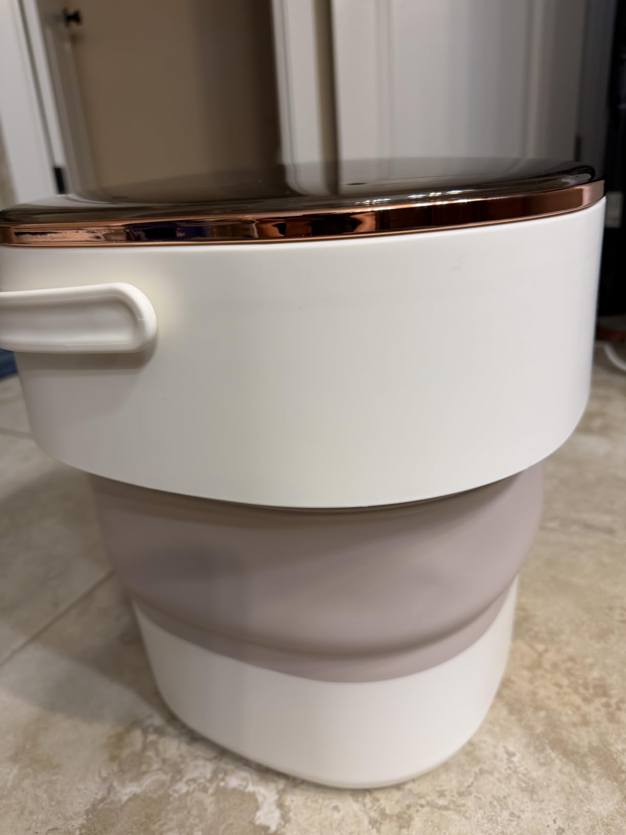 Portable Washing Machine with Spin Basket, Upgraded 20L Foldable Mini Washer【5-Min Wash・3-Min Spin・1-Year Free Replacement】Small Washing Machine for Travel, Dorms, Camping (Gray) customer photo 1